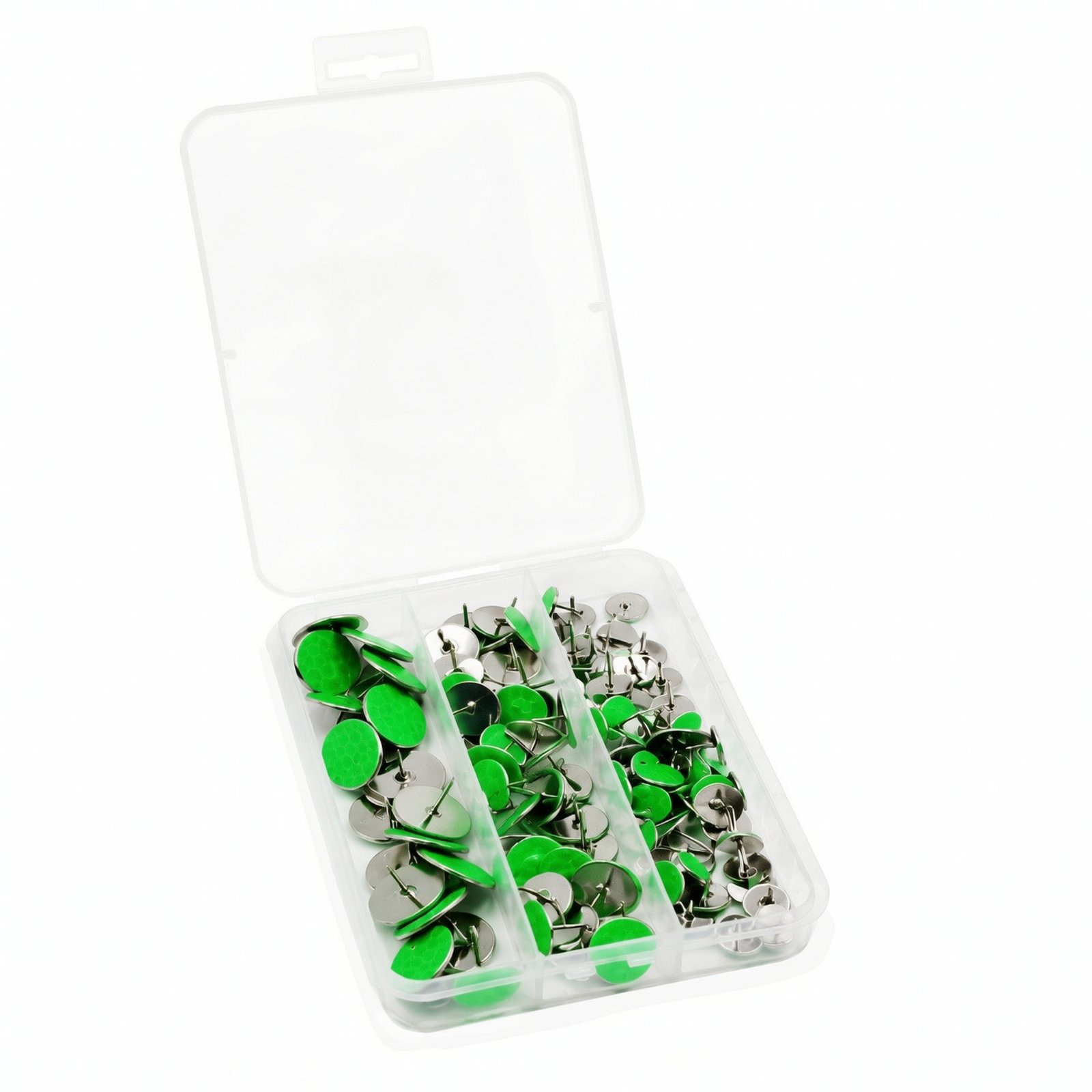 120-Piece Flat-Head Push Pins