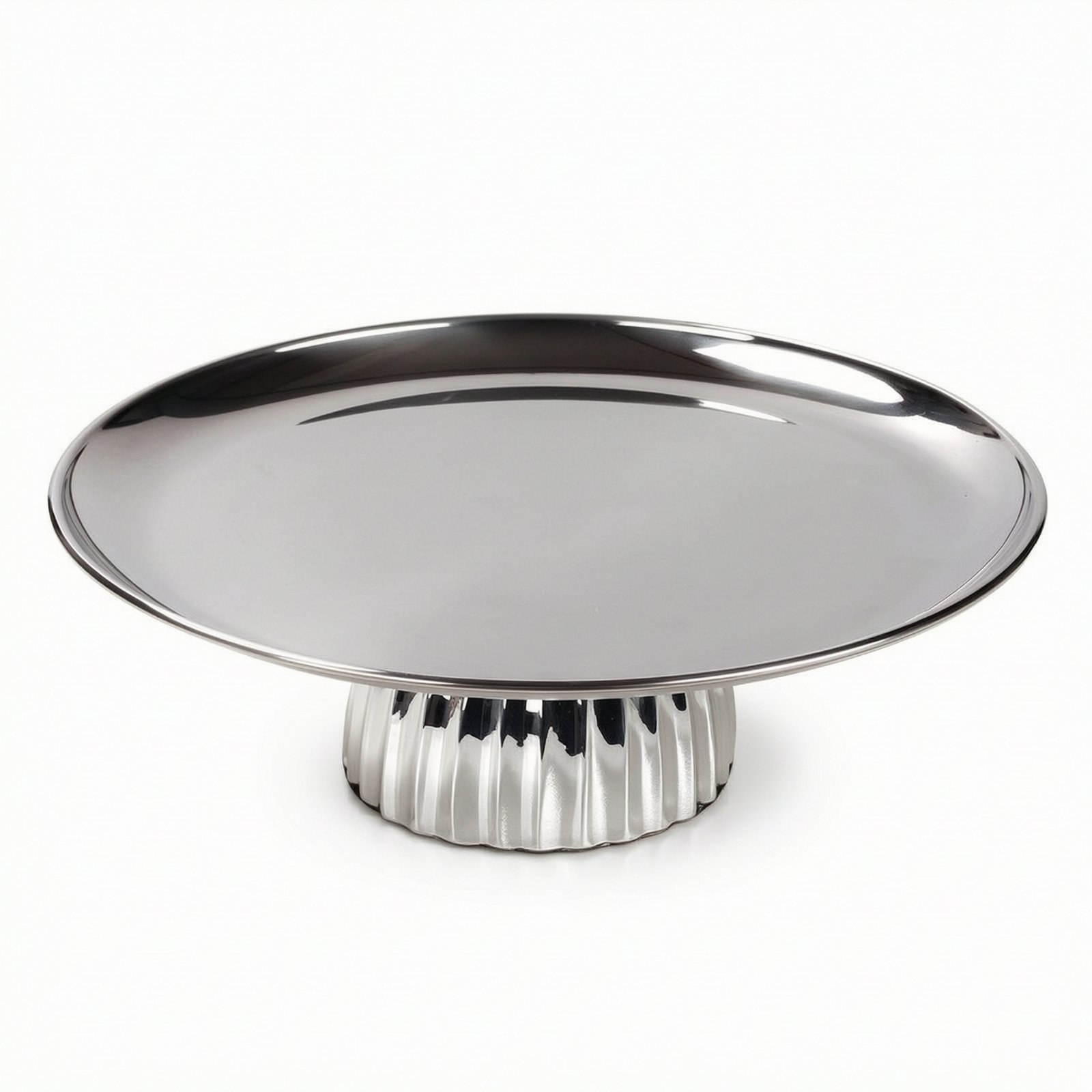 Mirrored Pedestal Fruit Tray