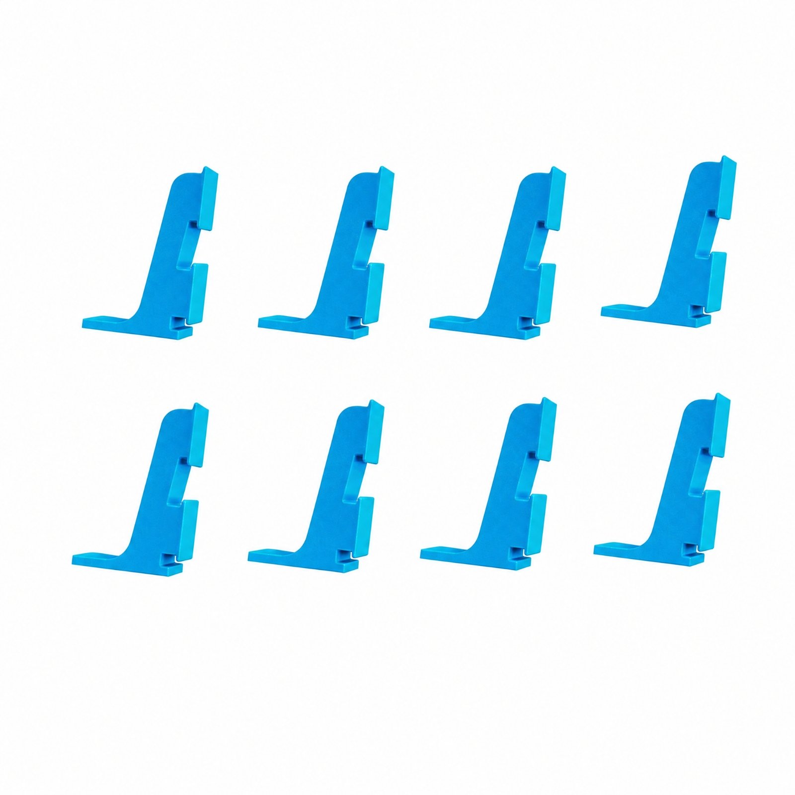 8-Piece Wall-Mounted Track Support Bracket