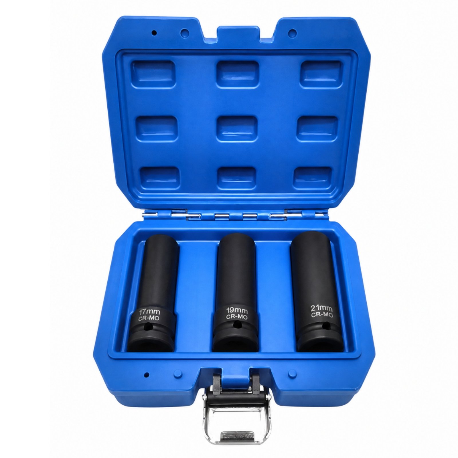 3-Piece Spiral Wheel Nut Removal Socket