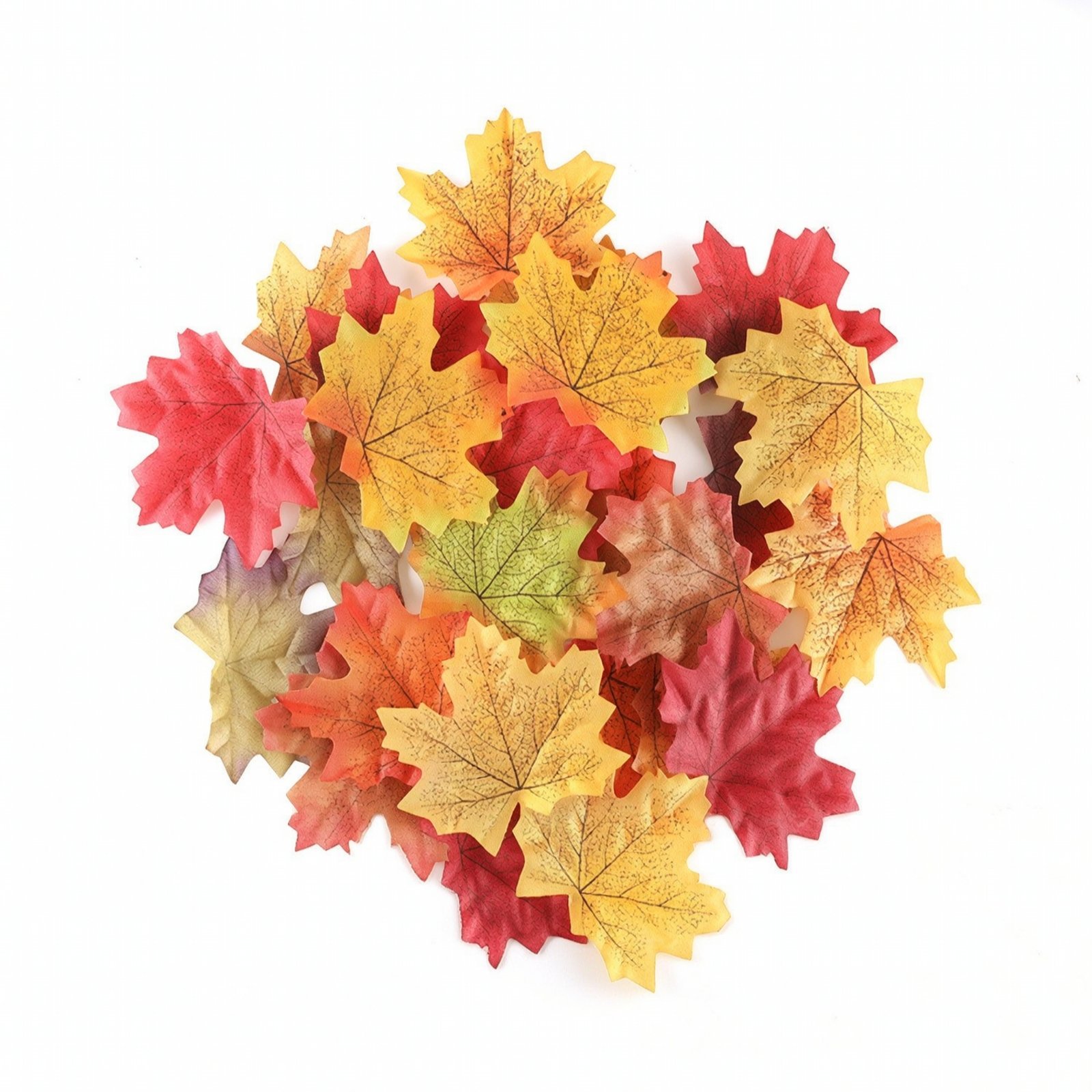 1000-Piece Artificial Maple Leaves Realistic