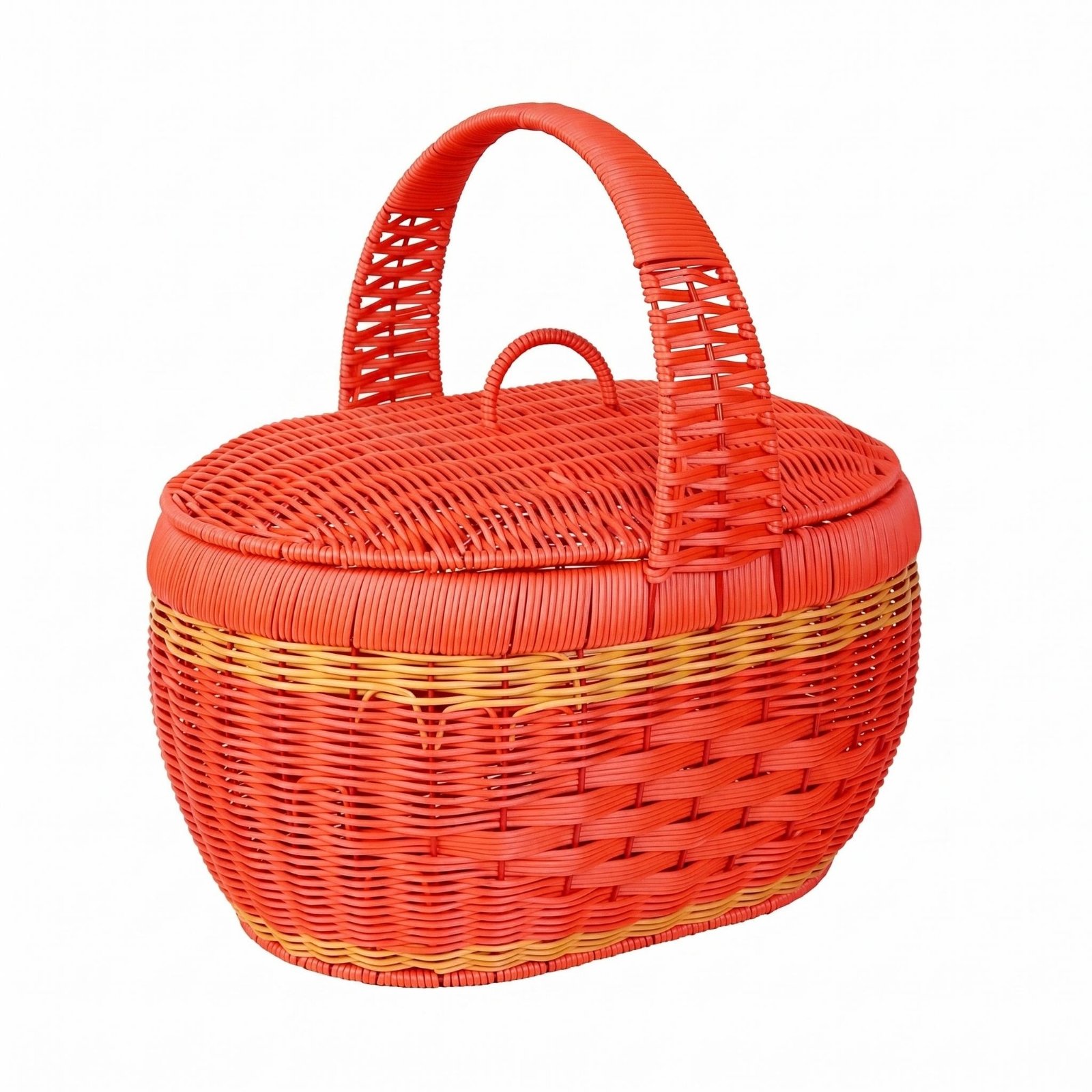 Lidded Picnic Basket