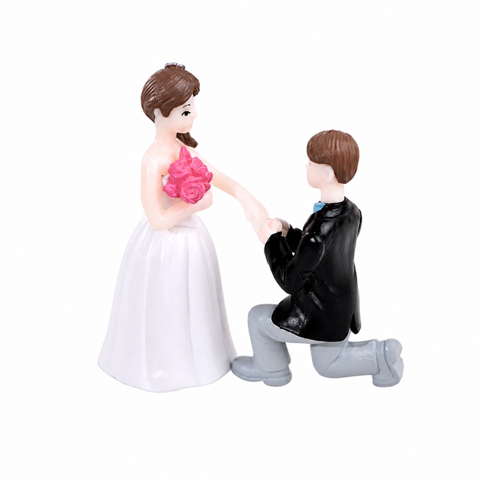 PVC Wedding Cake Topper Figurine