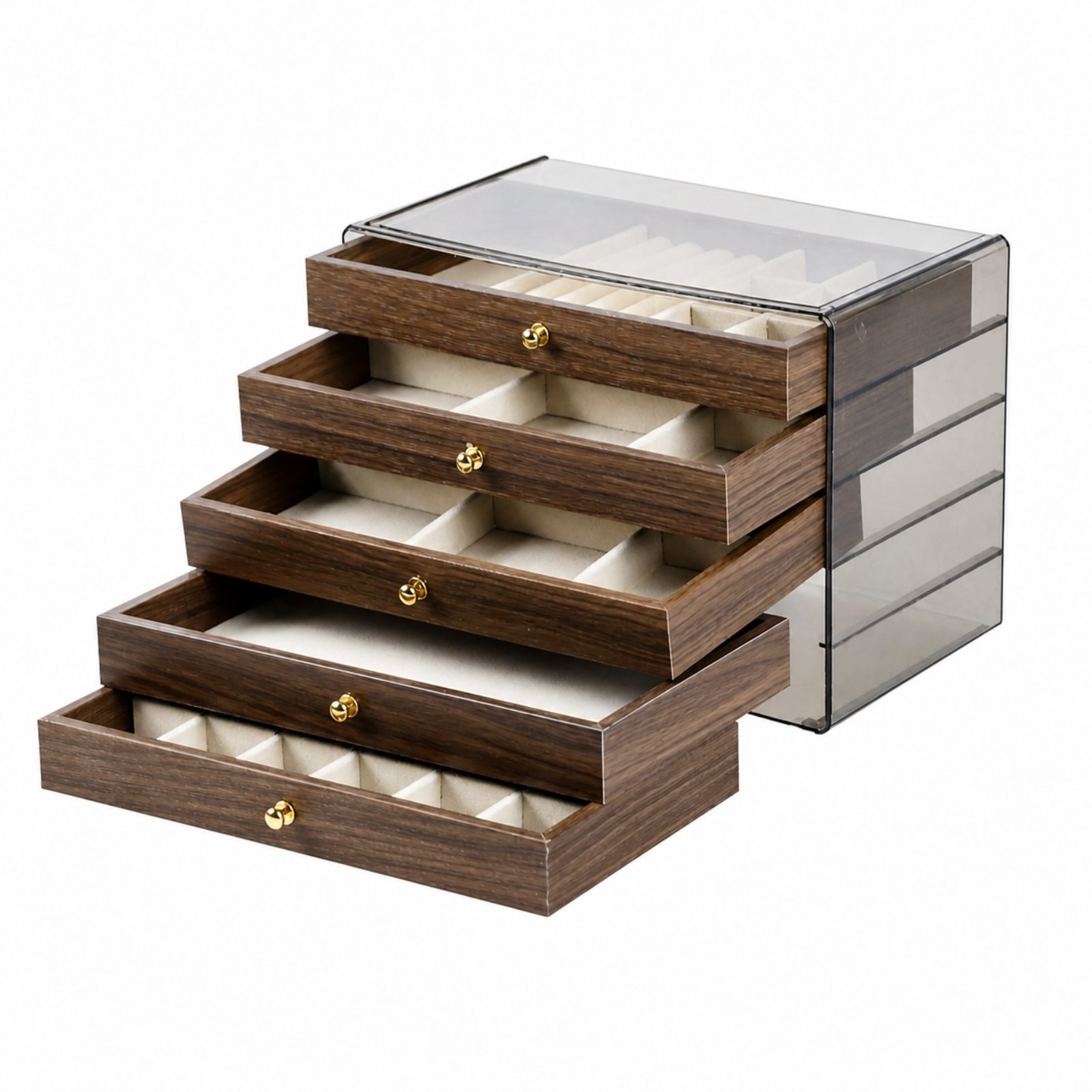 Jewelry Storage Case Divided