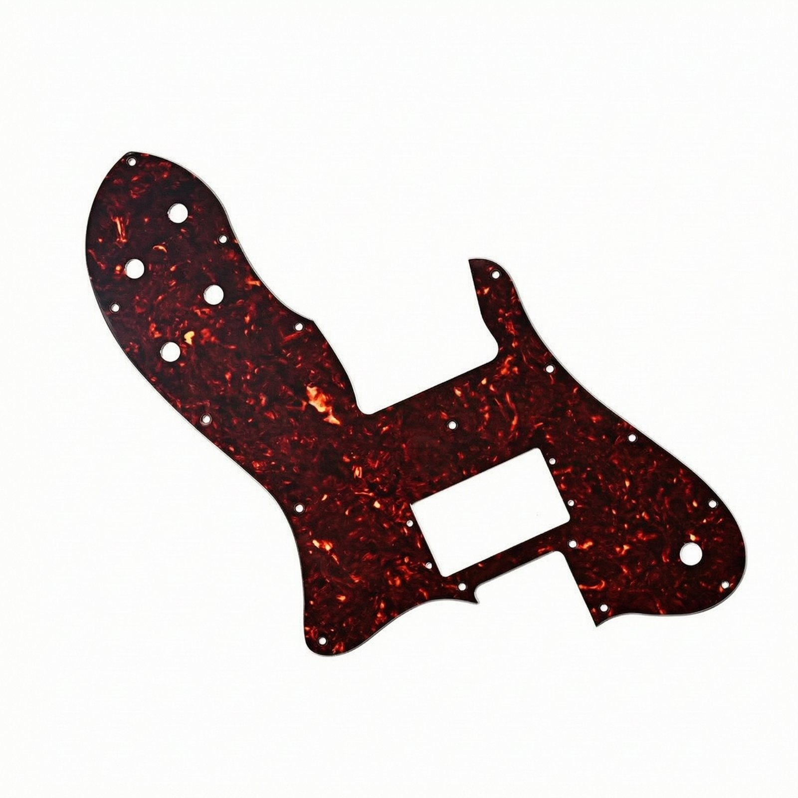Red Tortoiseshell Guitar Pickguard