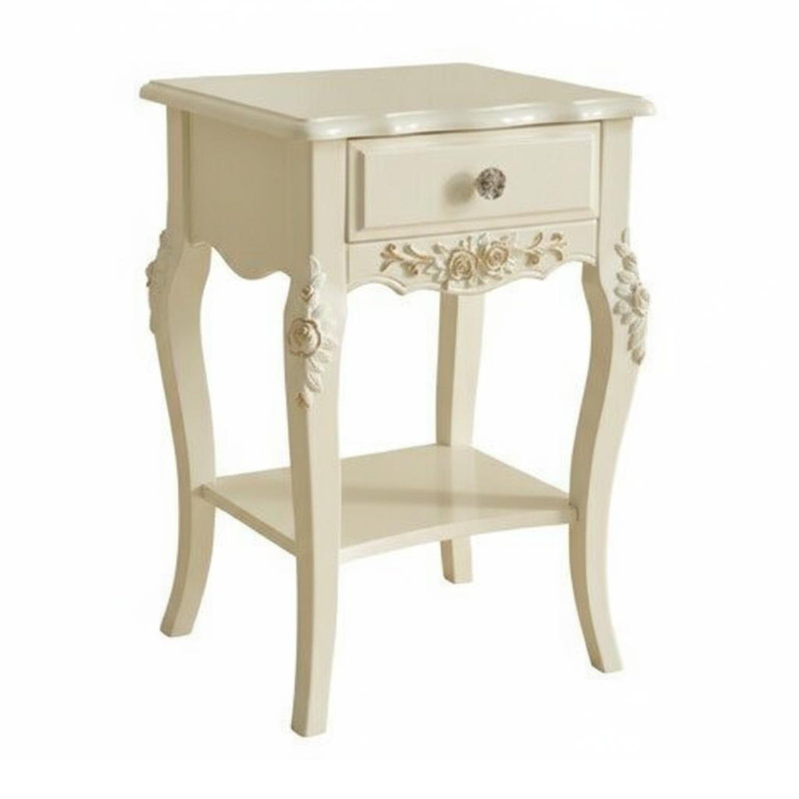 Two-Shelf Square Stand