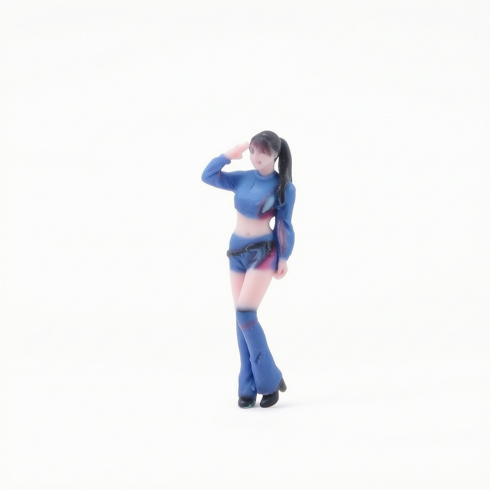 Miniature Woman Figurine