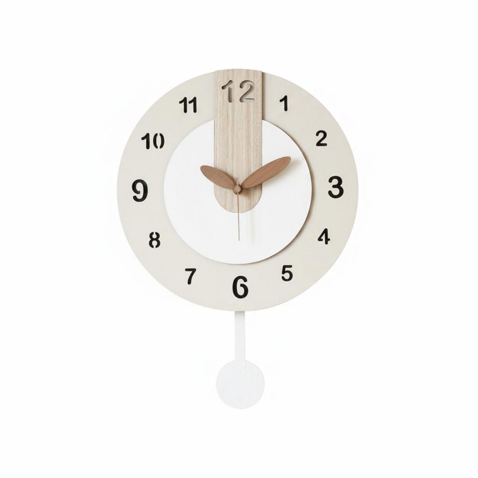 Non Ticking Wall Clock
