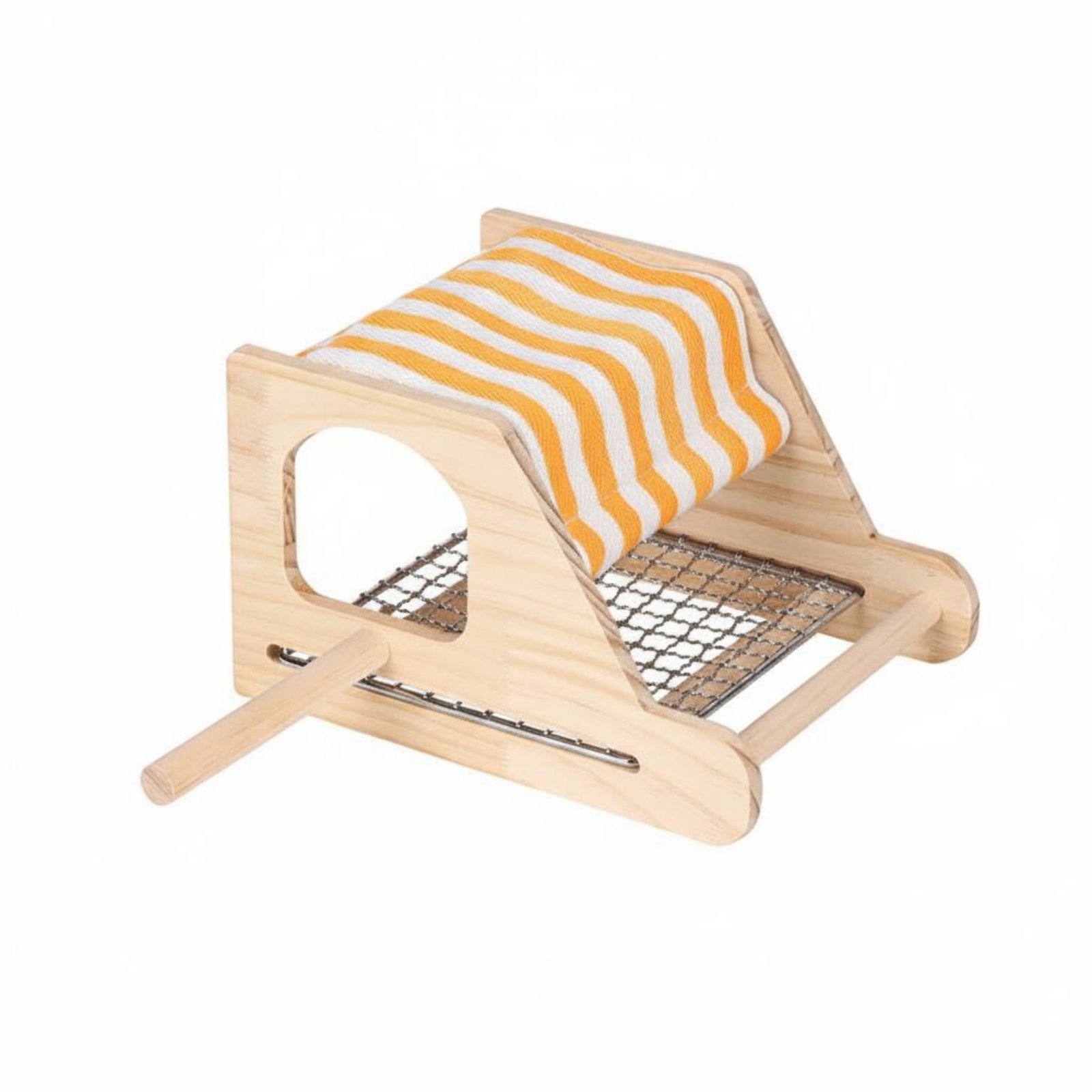 Wooden Parakeet Nest Box