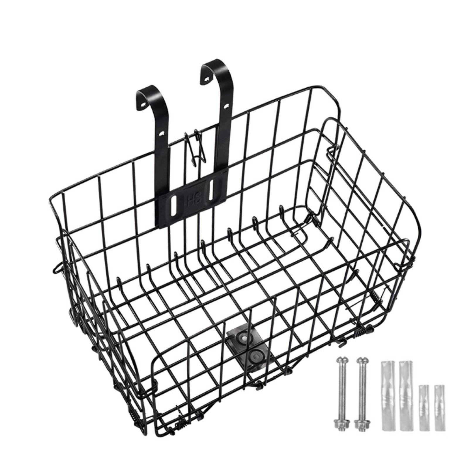 Foldable Wire Bike Basket