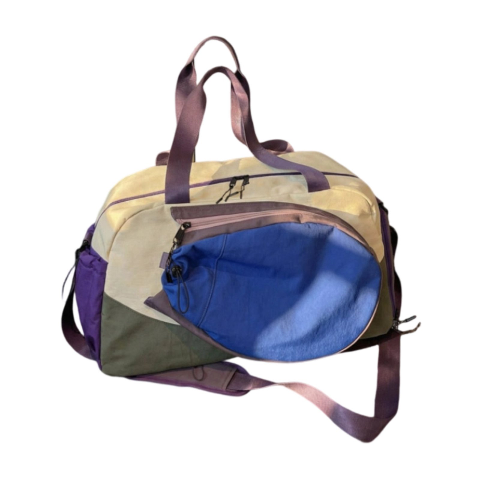 Large Zip Pocket Shoulder Bag