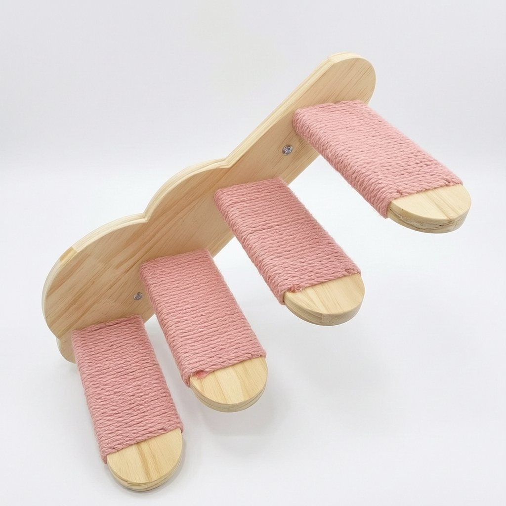 Wooden Cat Ladder Stairs