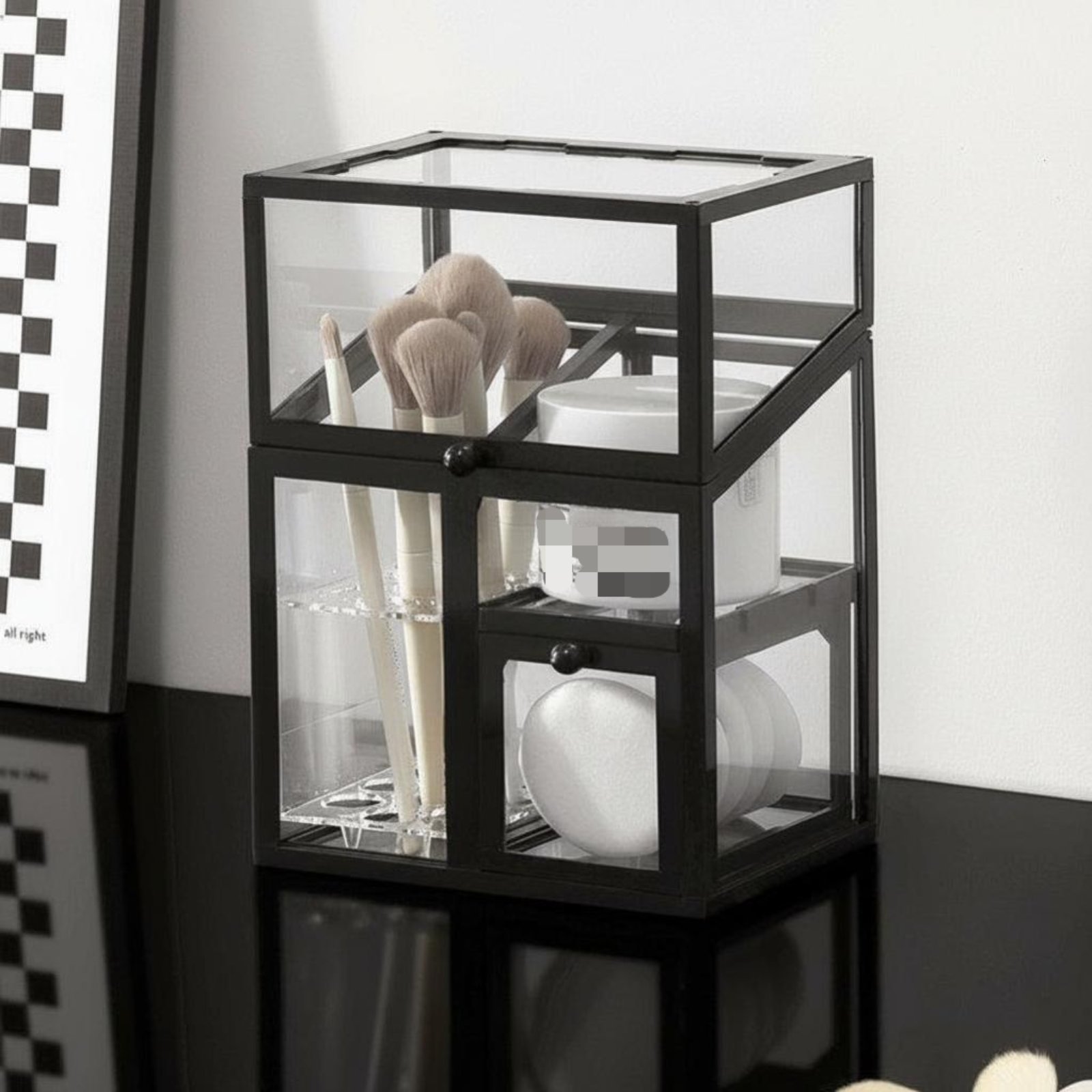 Clear Makeup Box