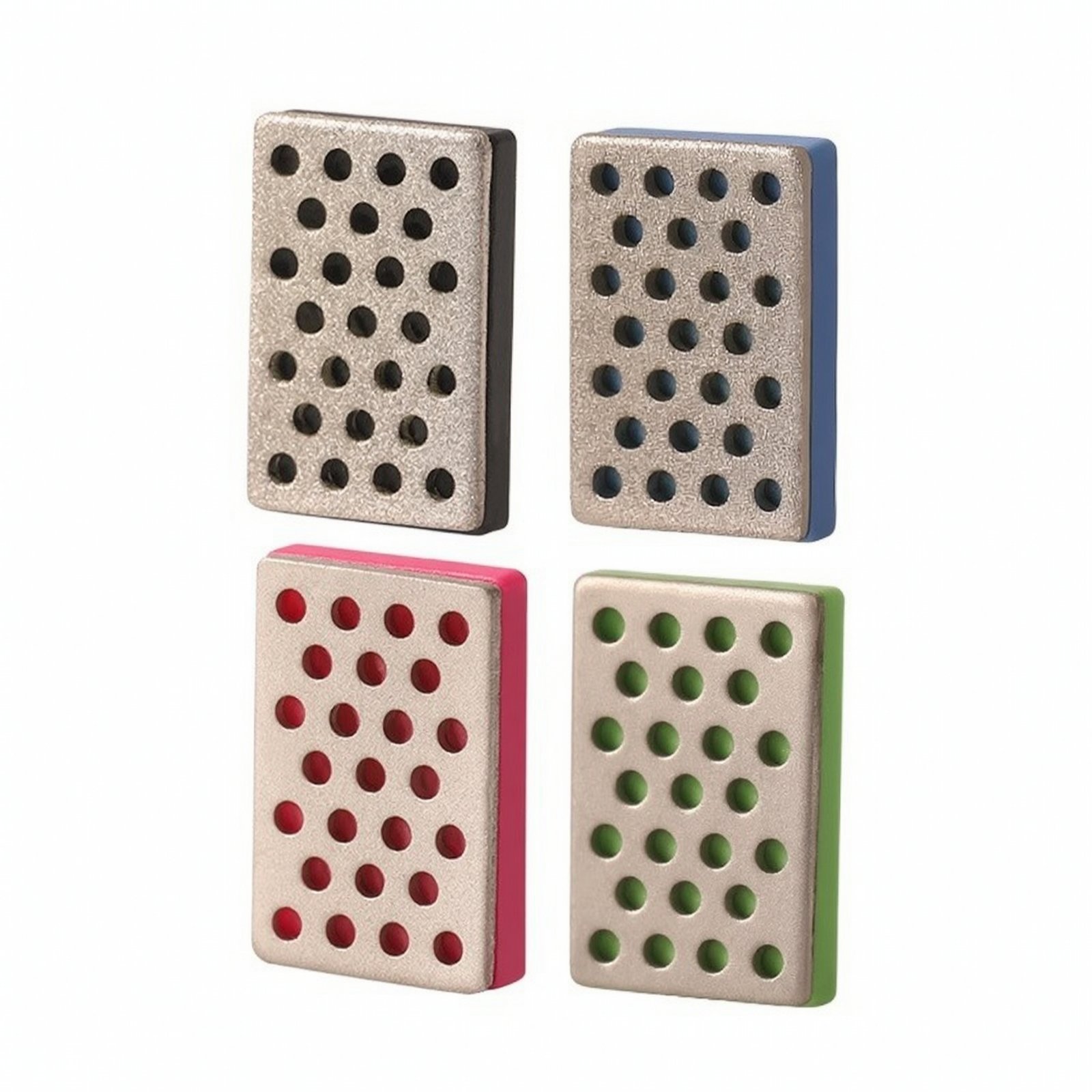 4 Pieces Ski Edge Tuning Stone