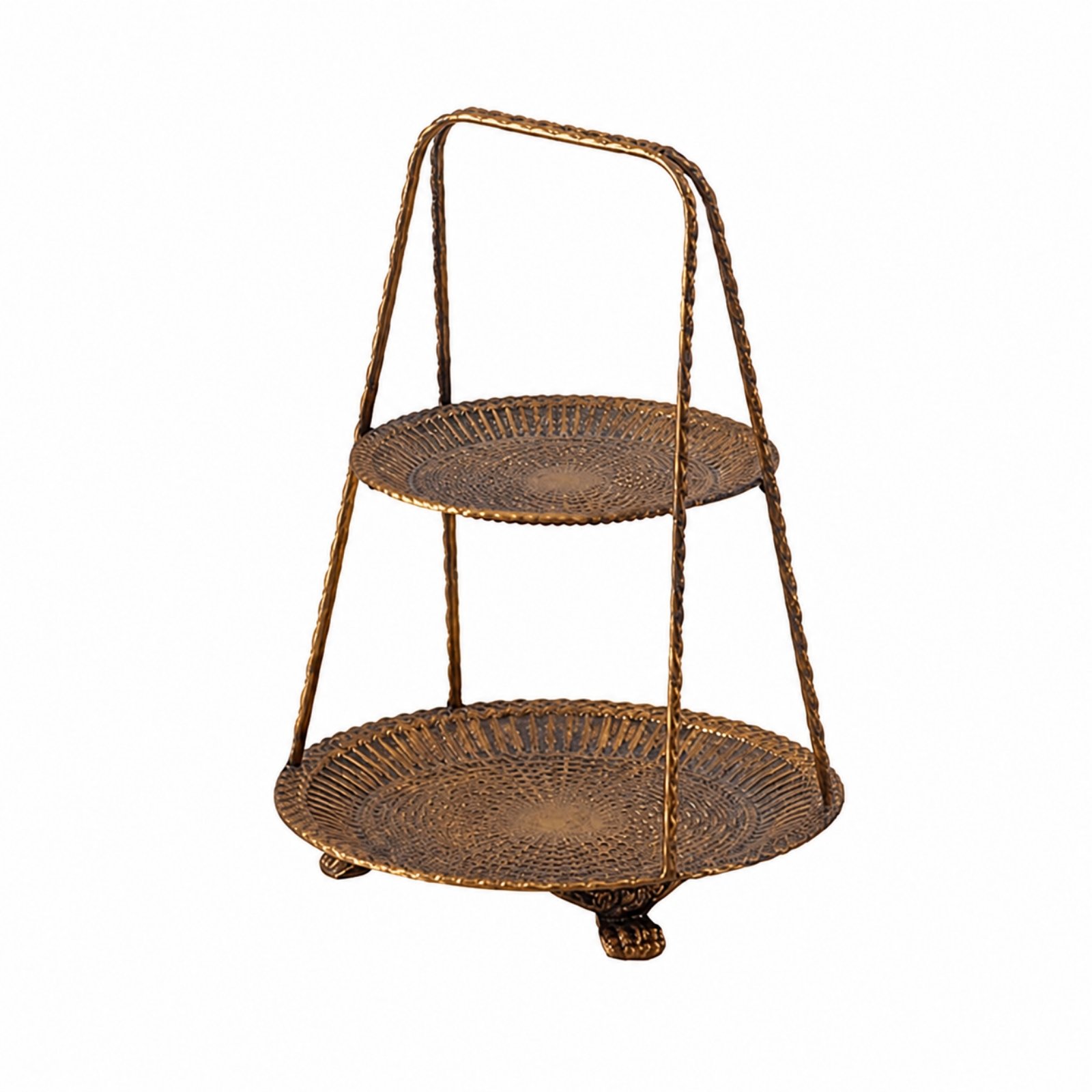 Two-Tier Iron Tray