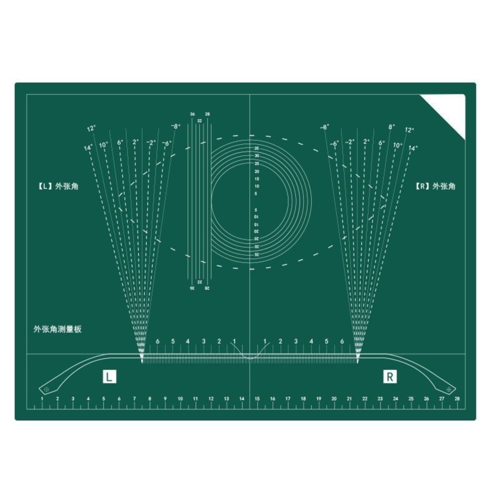 Eyeglasses Frame Adjustment Board