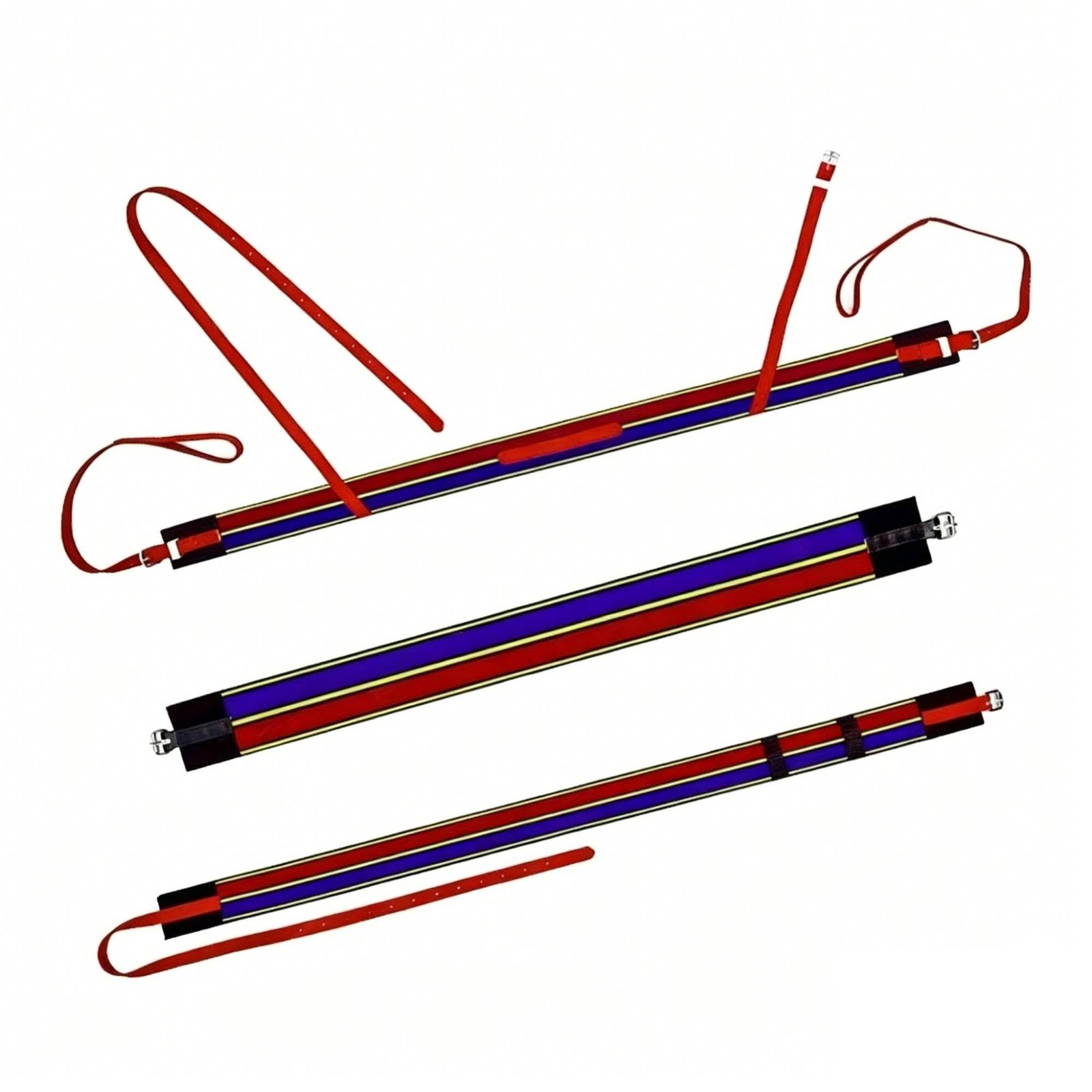 3-Piece Girth Strap Set Woven