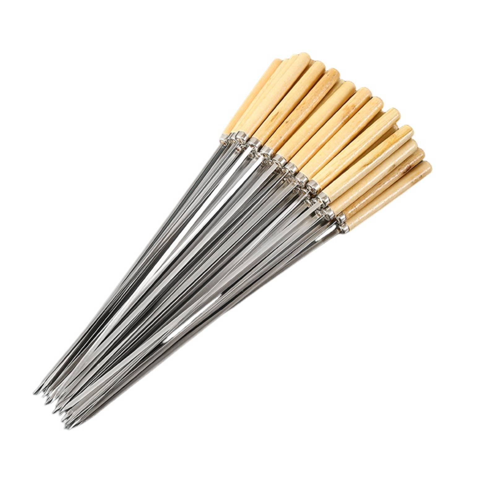 25-Piece Stainless Steel Kebab Skewers