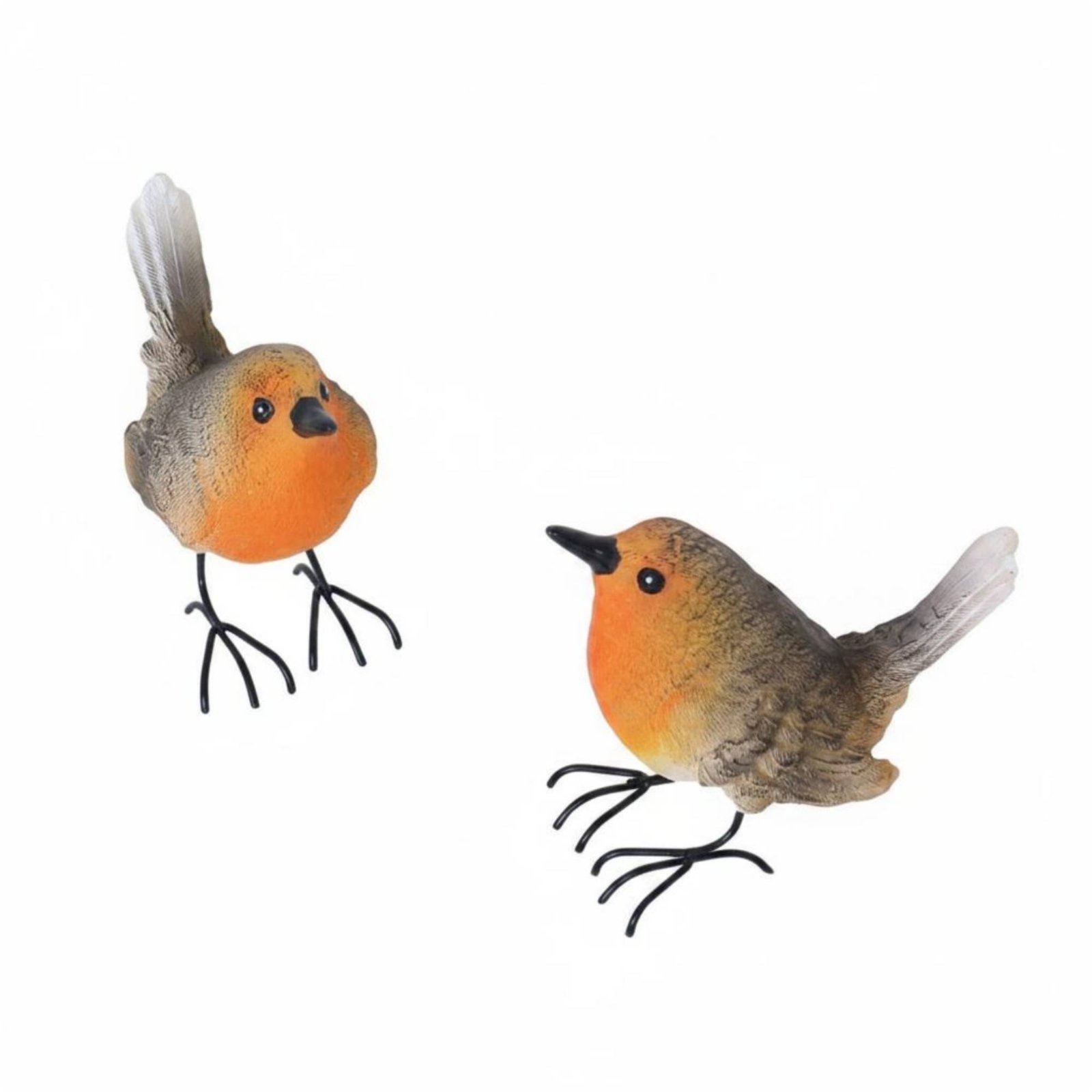2-Piece Bird Figurine Pair