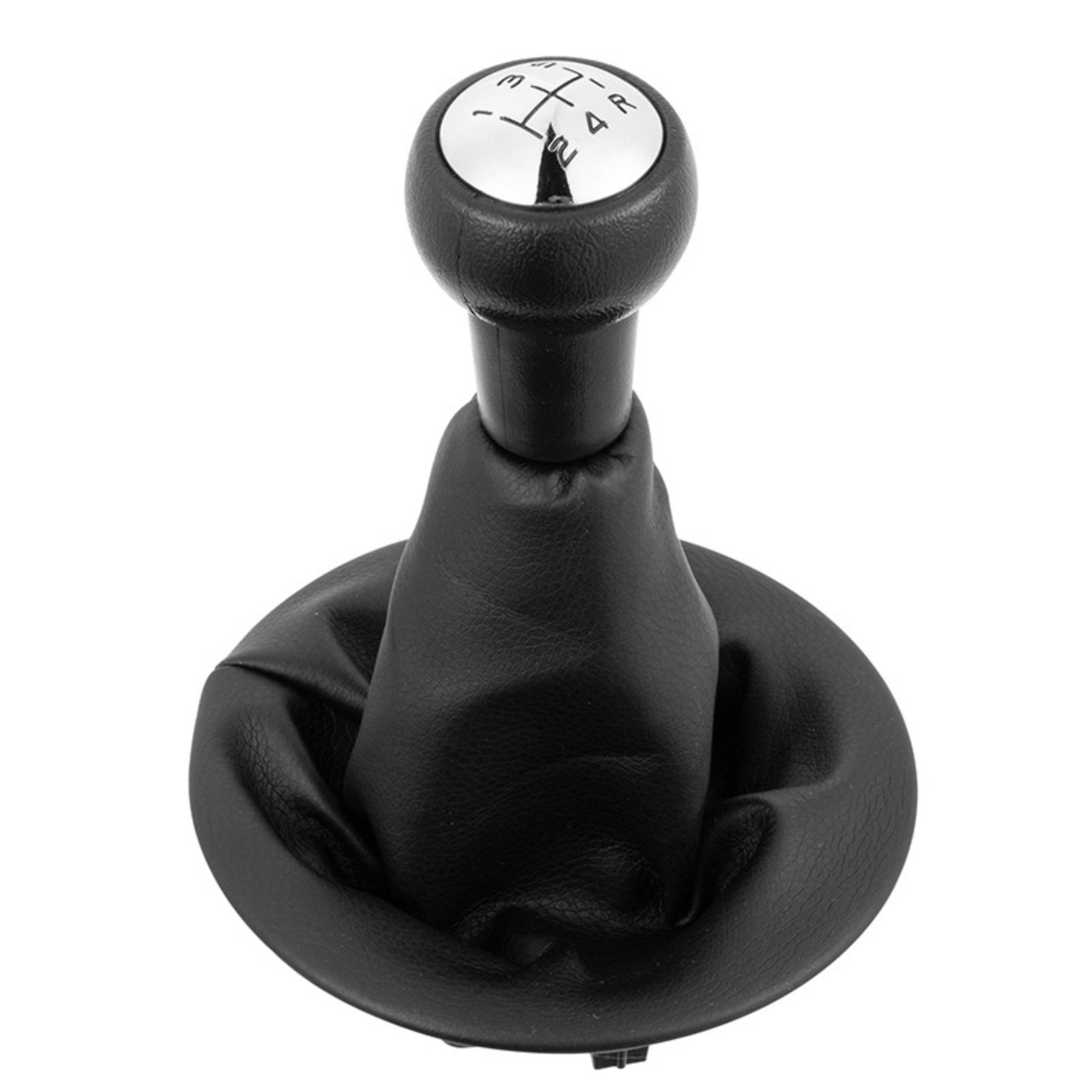 Gear Selector Knob with Boot – Black