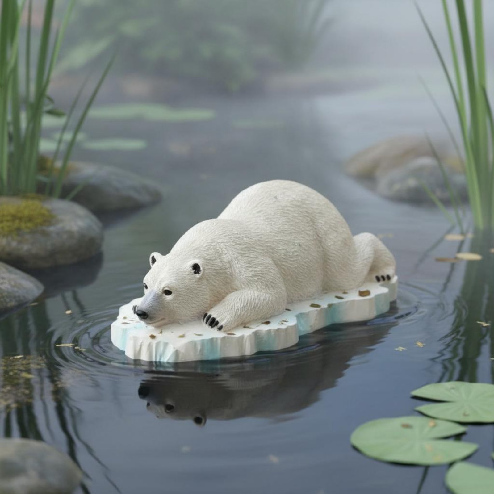 Waterproof Arctic Bear Statue