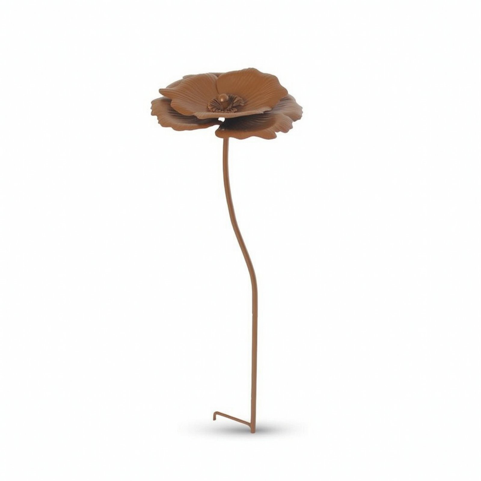 Iron Flower Garden Stake
