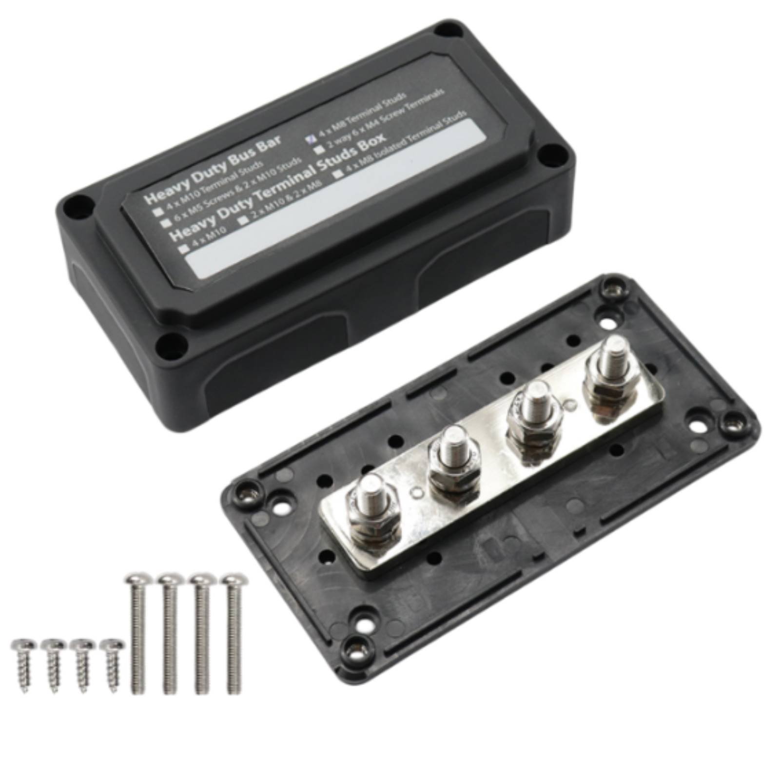 Bus Junction Enclosure + Circuit Protector Holder