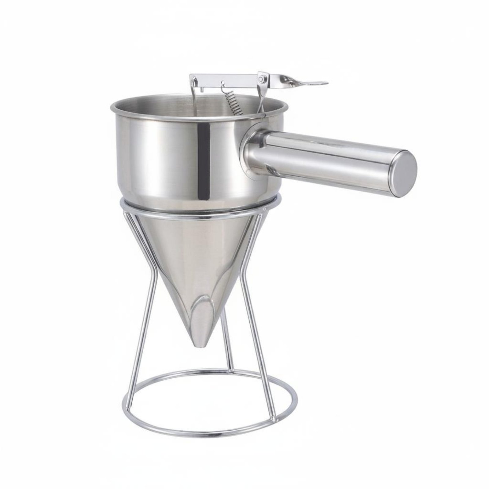 Stainless Steel Batter Dispenser – Funnel