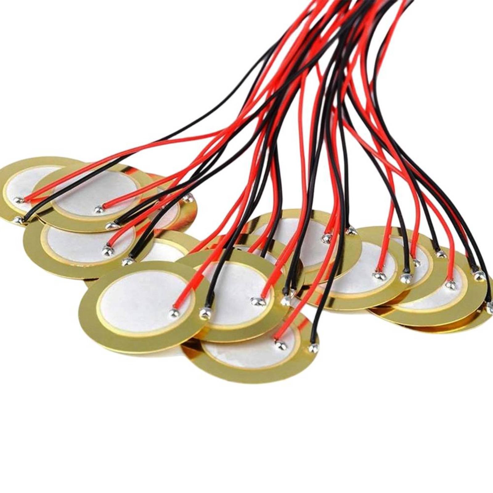 15-Piece Pre-Wired Piezo Pickup Disc
