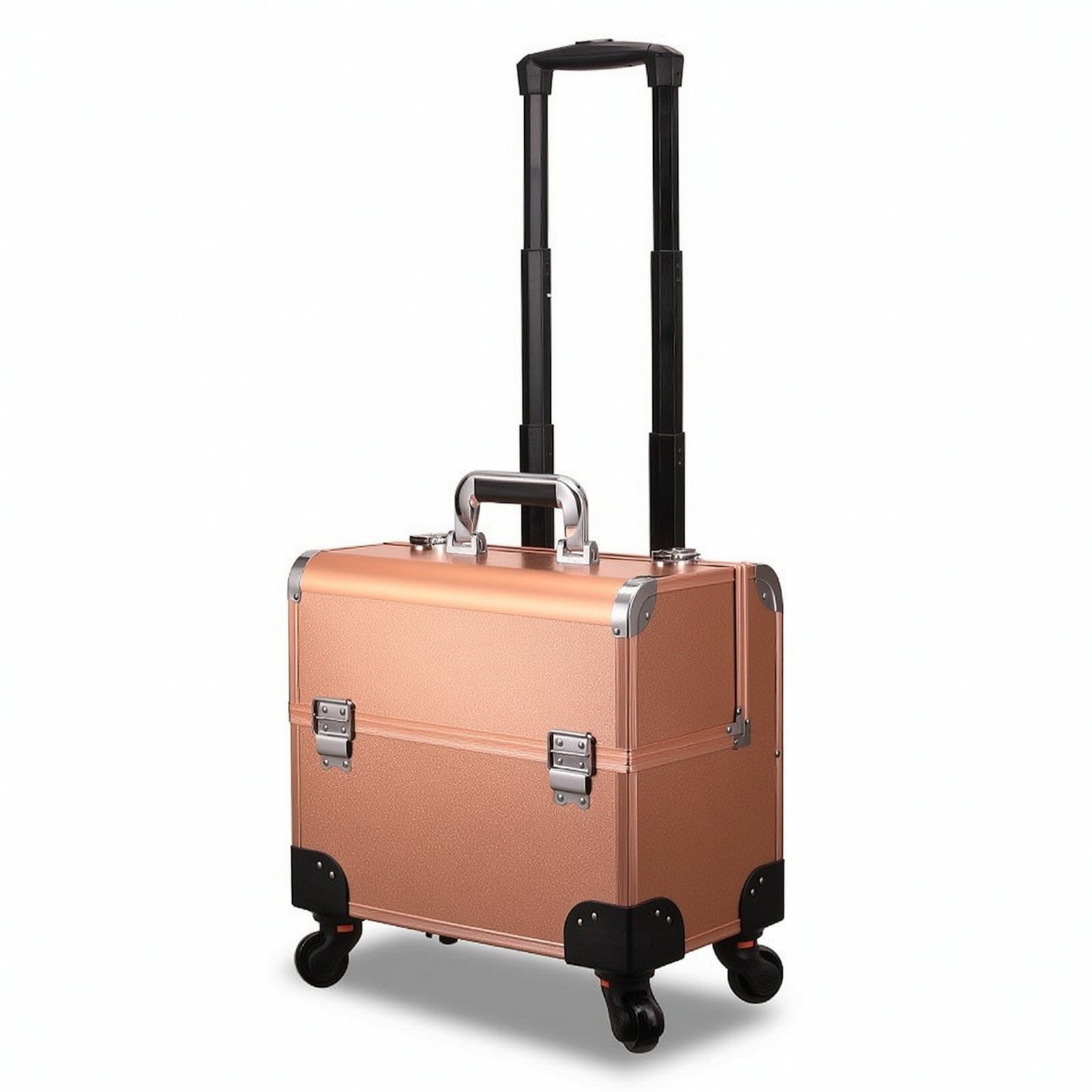 Rolling Makeup Case with Wheels