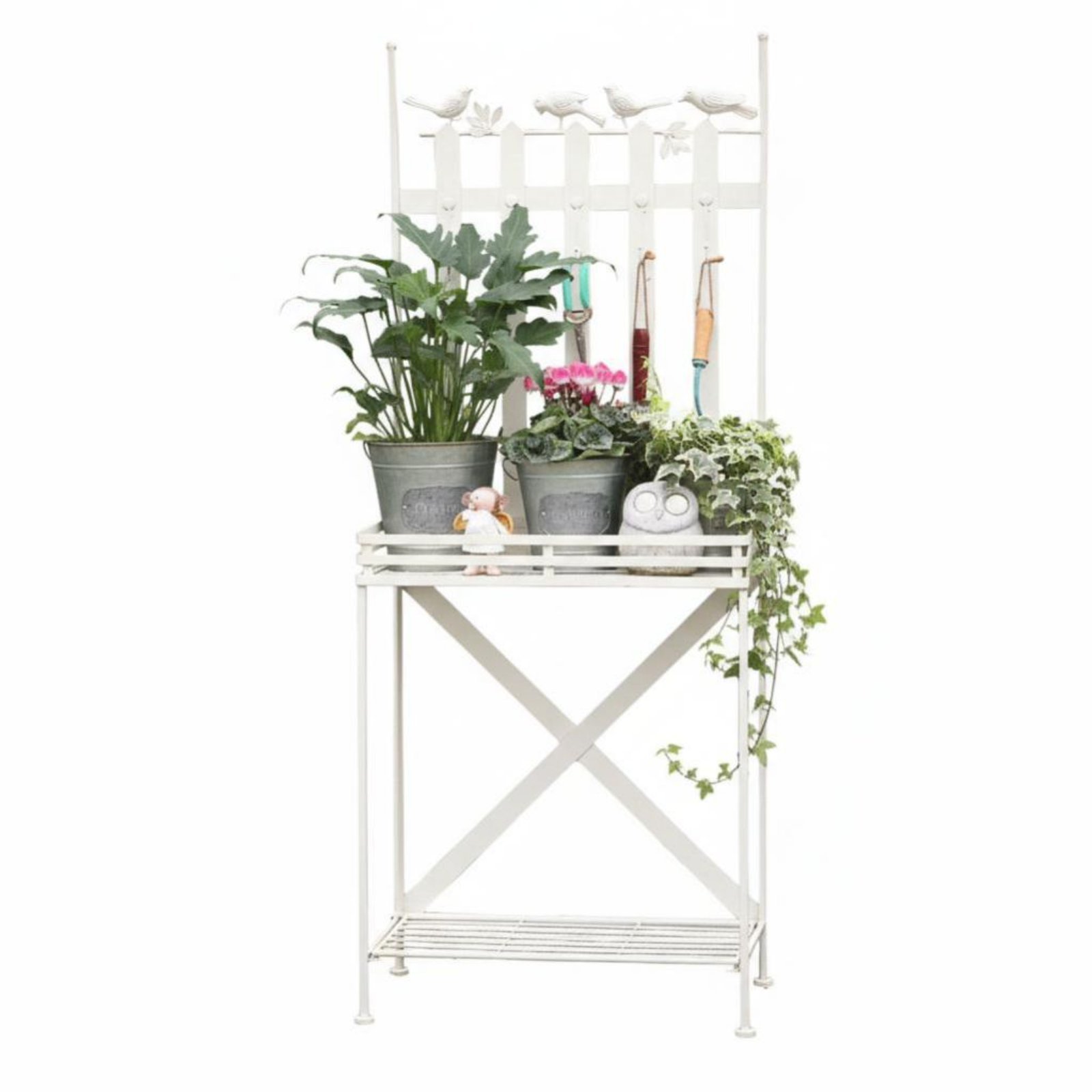 Scrollwork Arched Plant Shelf