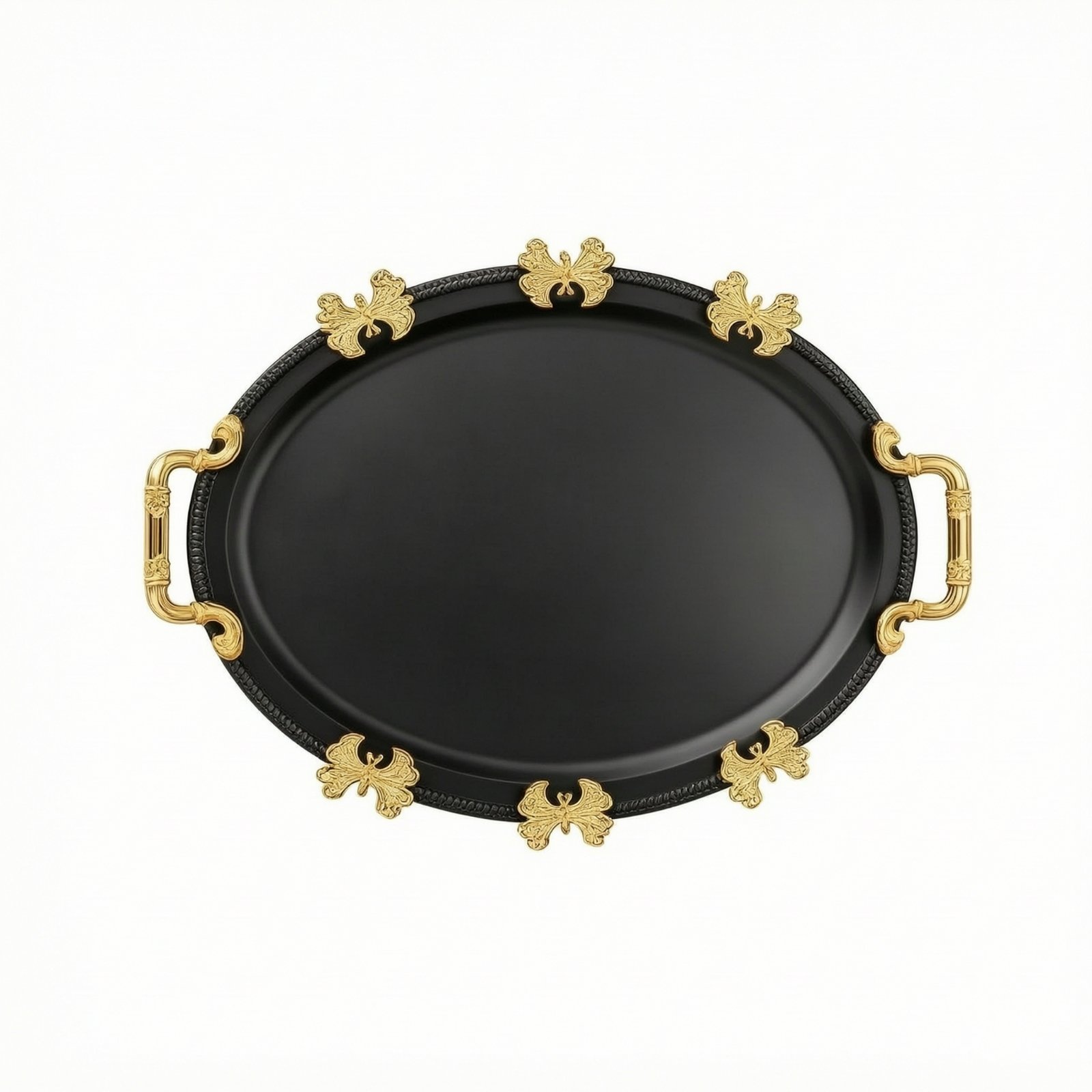 Oval Serving Tray with Handles – Small