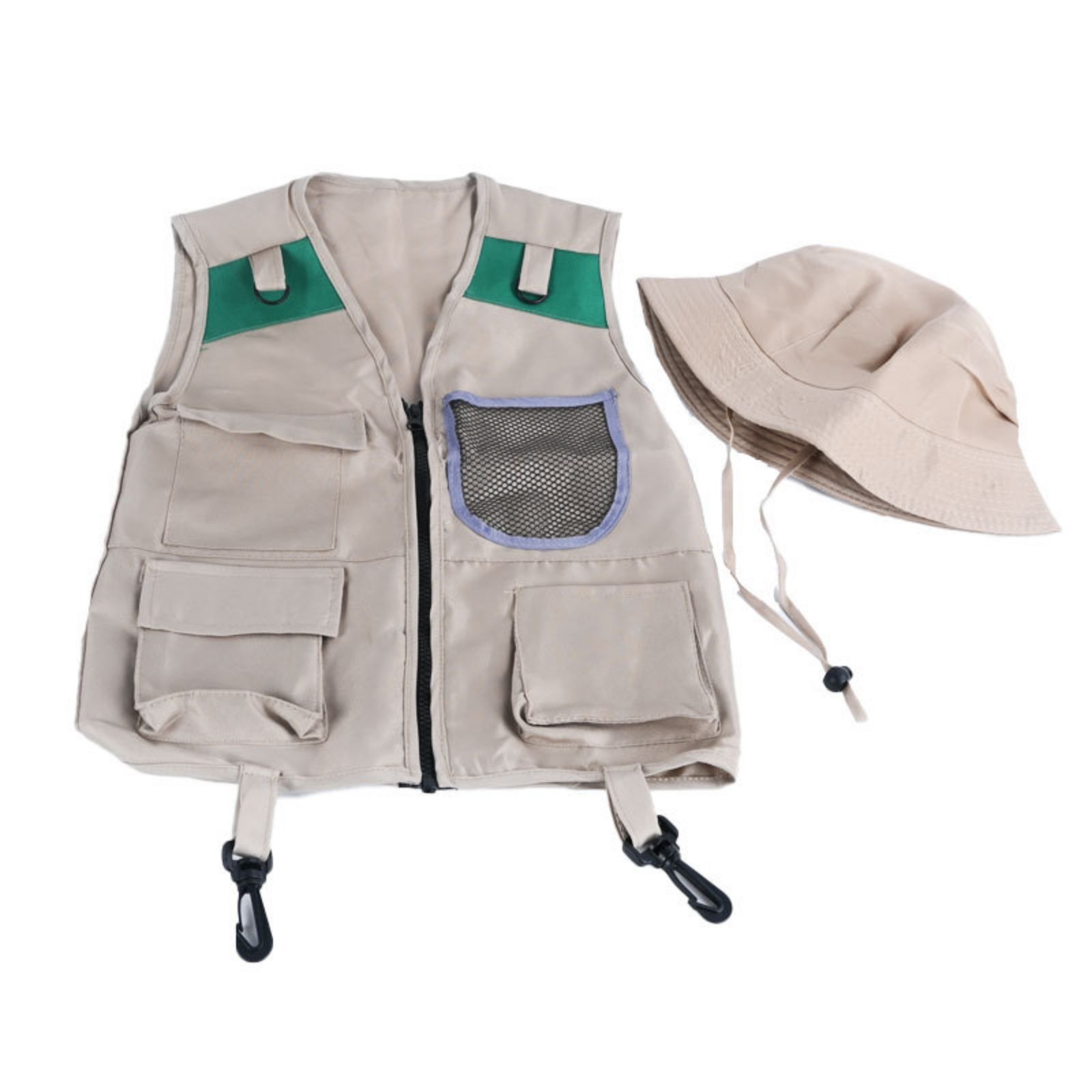 Adventure Vest with Bucket Hat