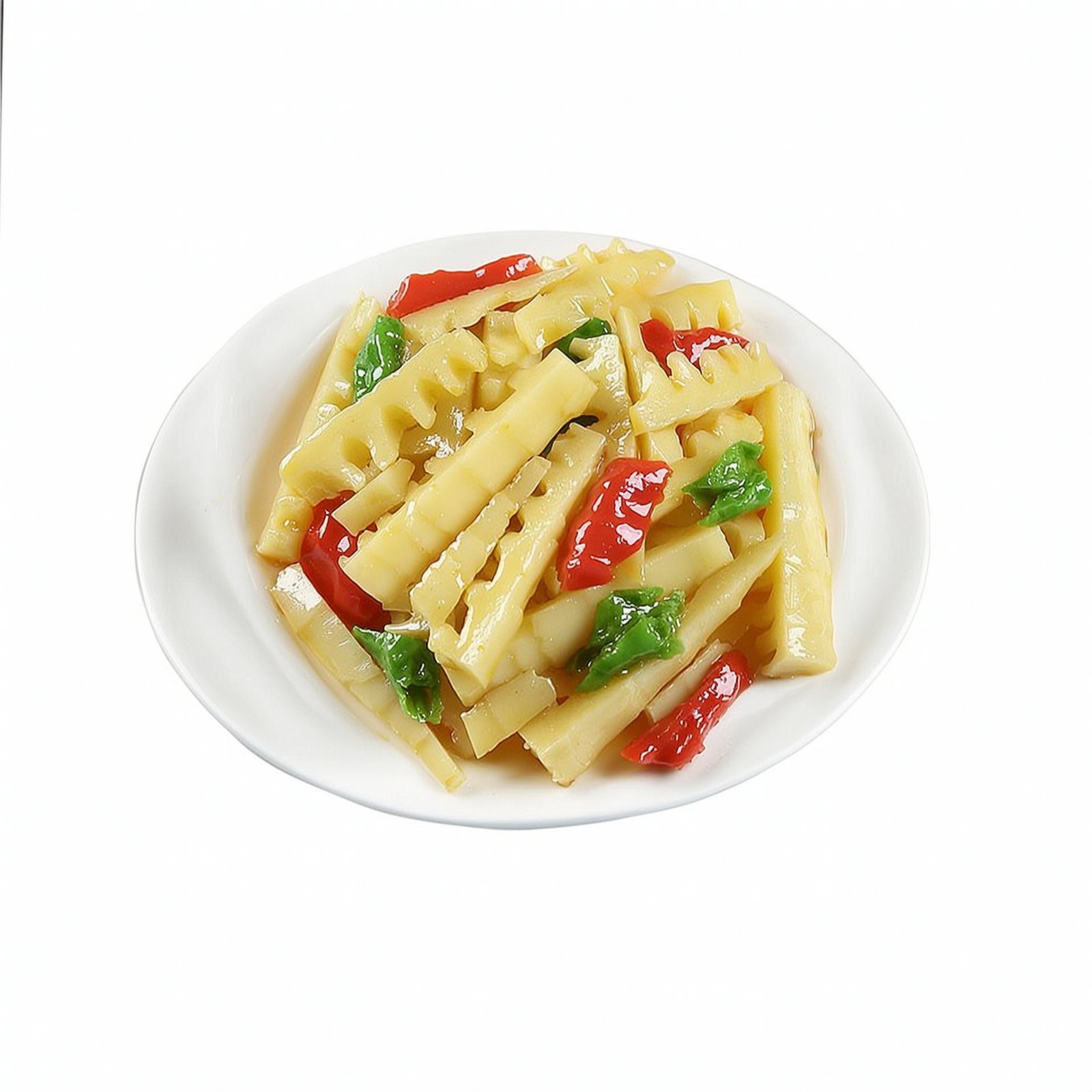 Food Model on Plate Resin