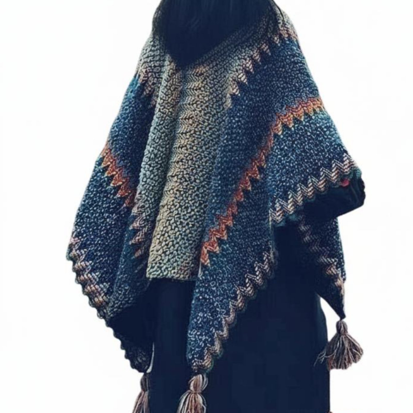 Boho Travel Shawl