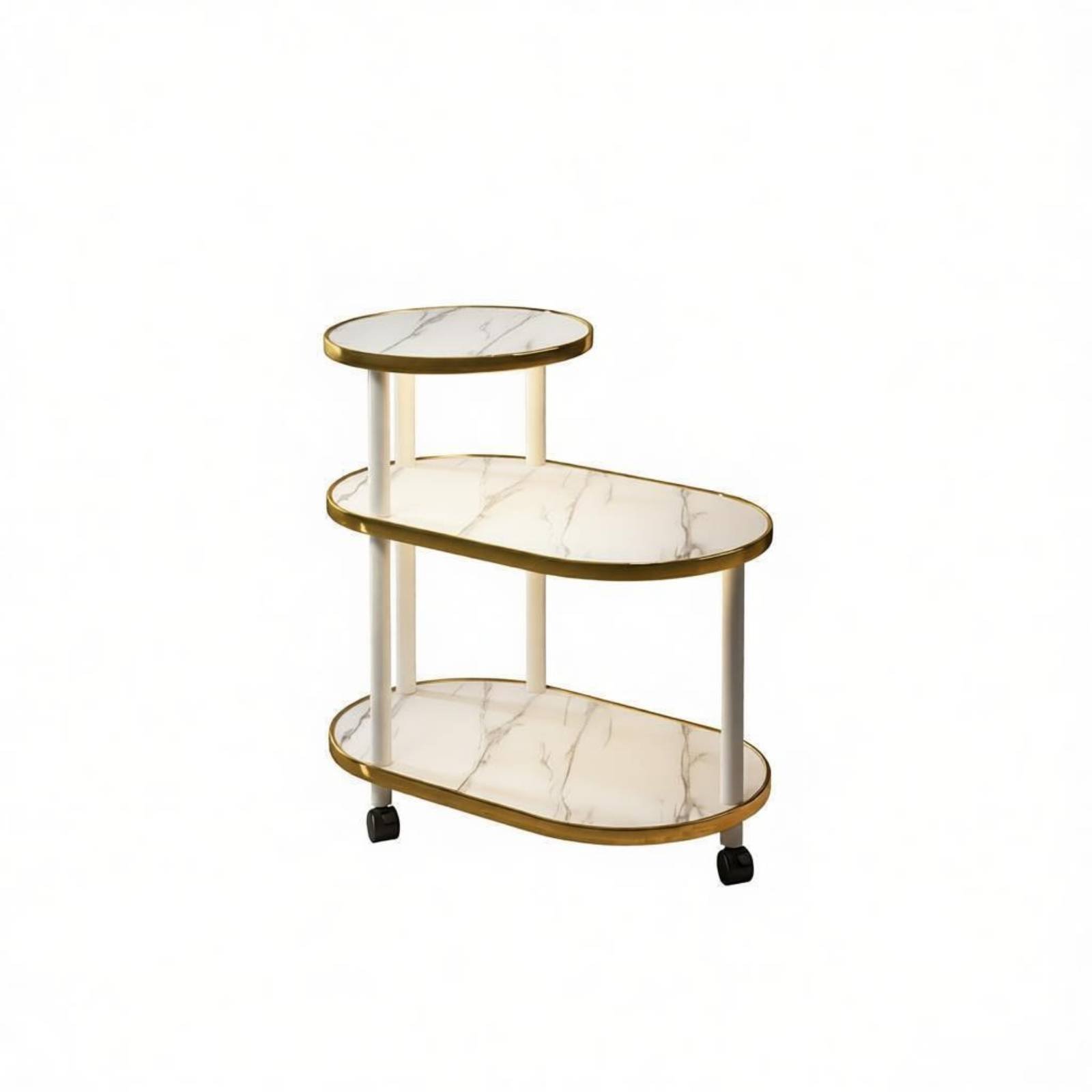 3-Tier Rolling Utility Cart – Wr Wide with Wheels