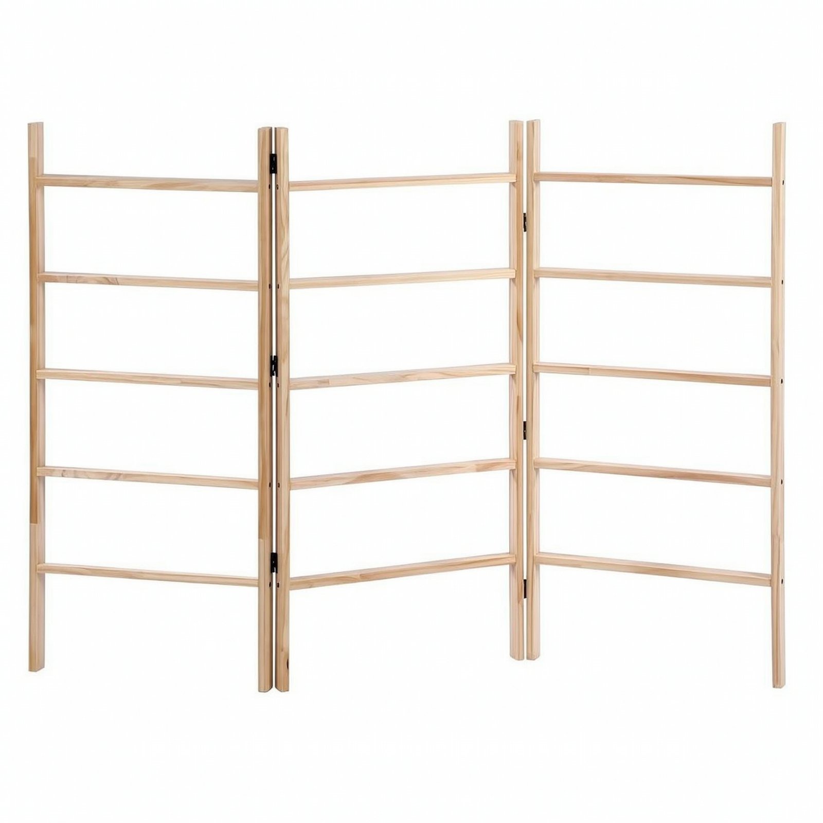 Foldable Wooden Laundry Rack