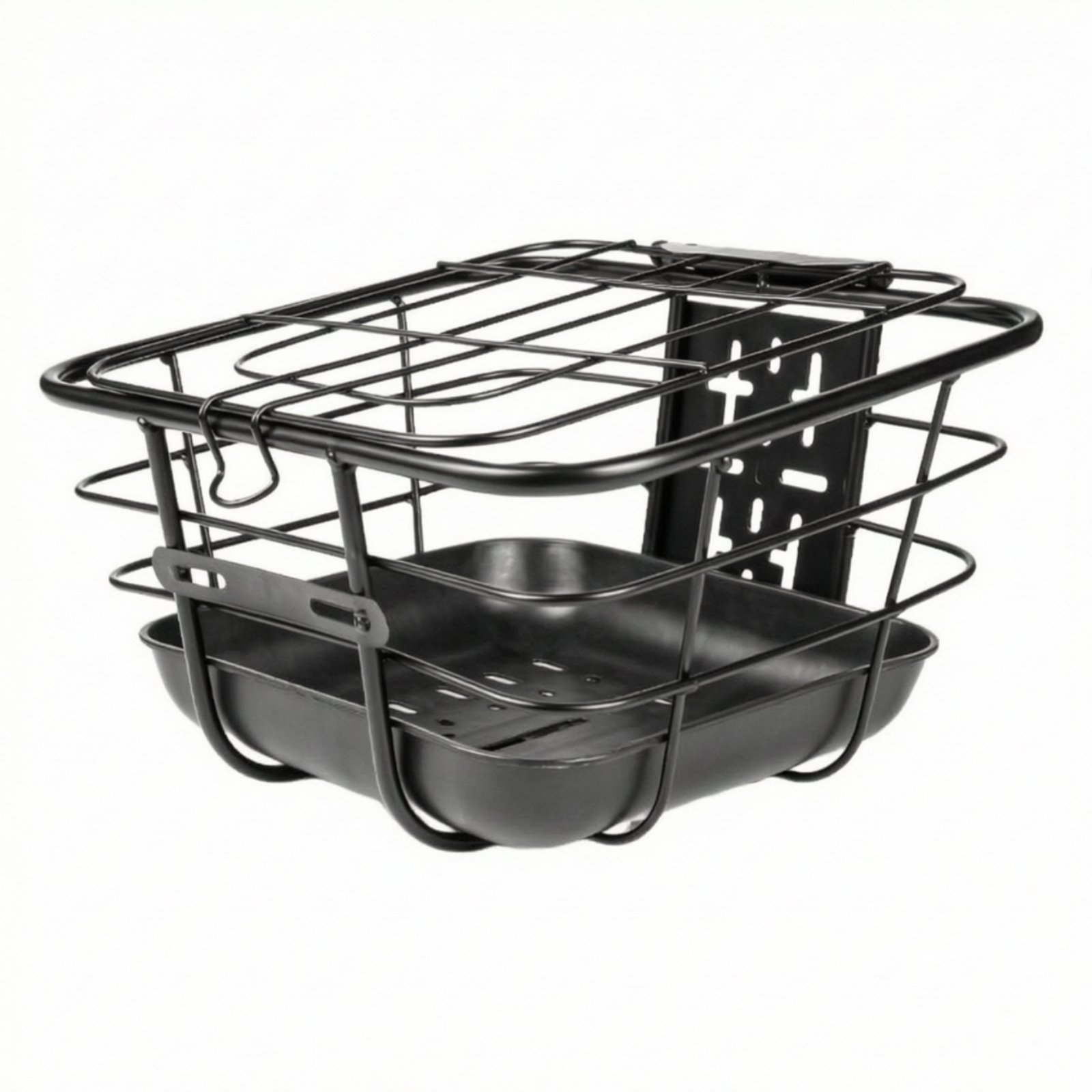 Wire Bike Basket with Tray