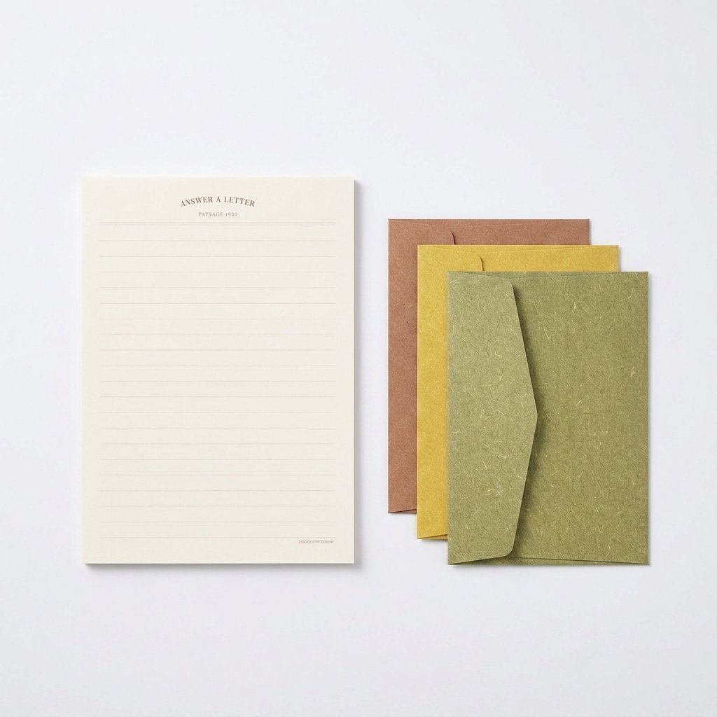 Japanese Vintage Letter Paper Set