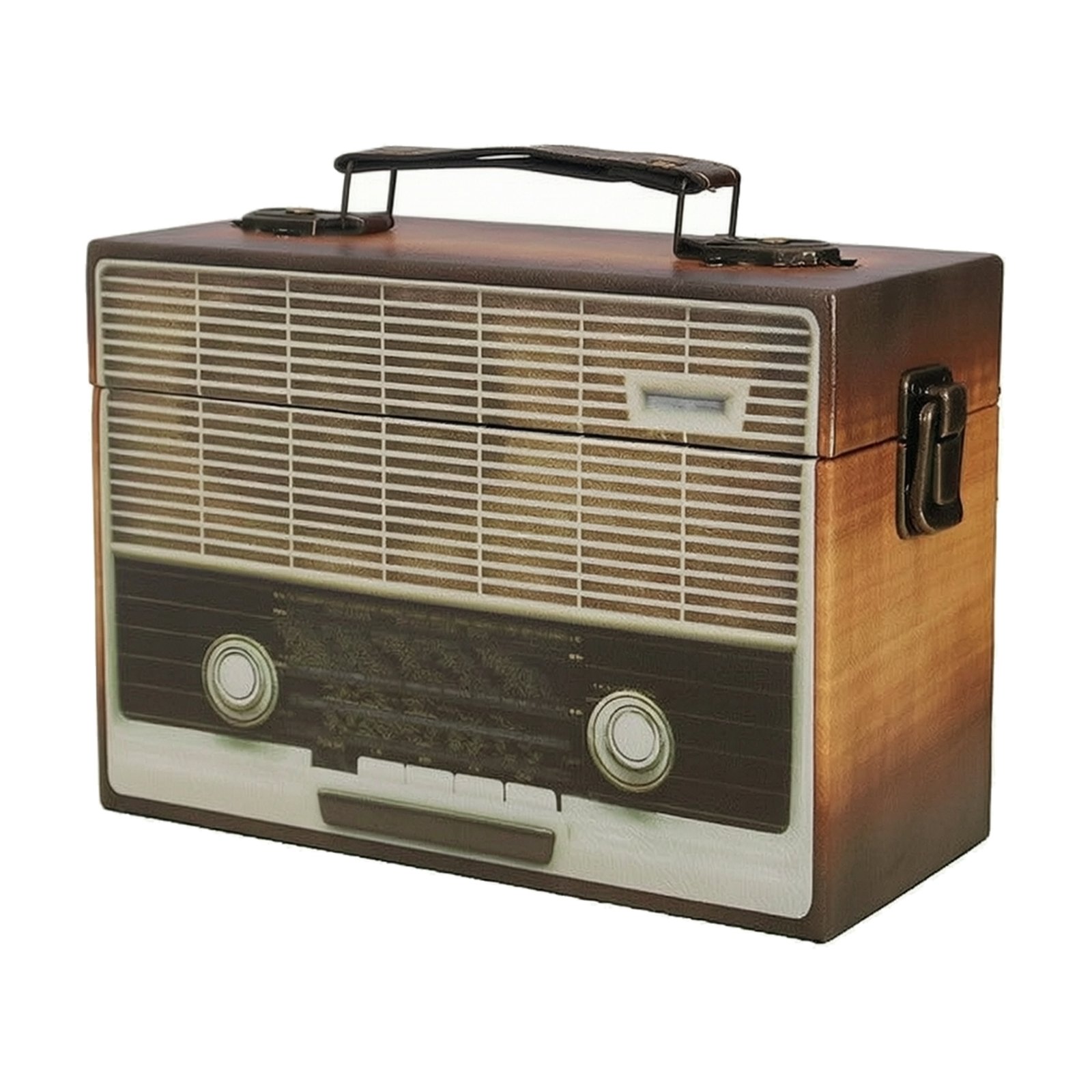 Distressed Wooden Storage Box