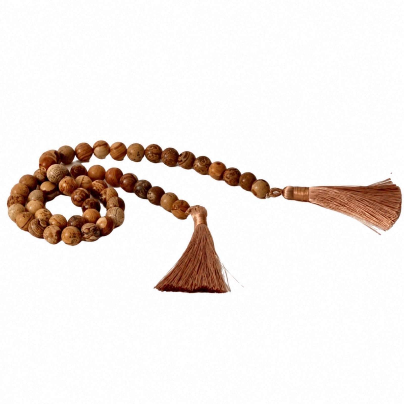 Beaded Strand with Tassels