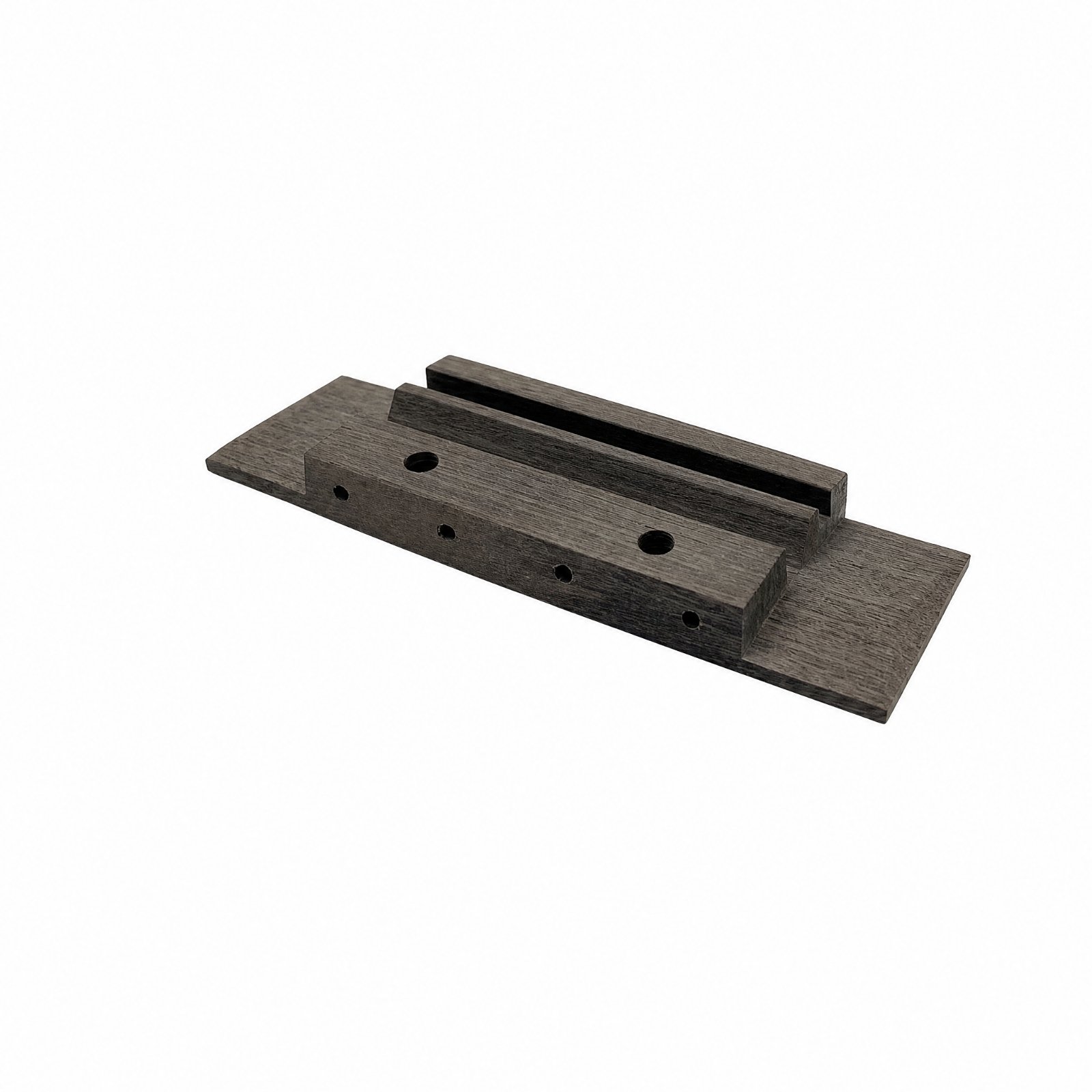 Ukulele Bridge with Slotted Channel