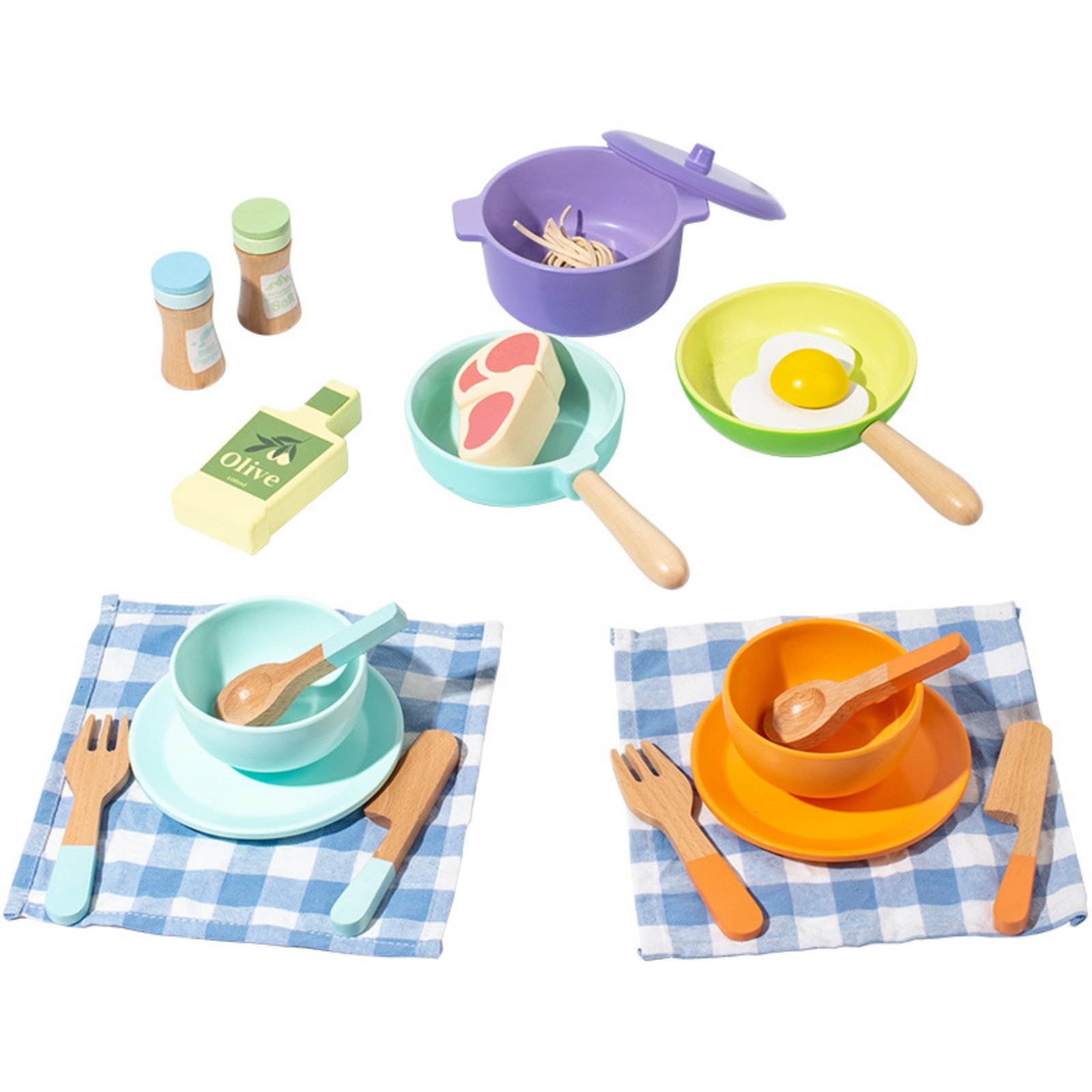 Colorful Pretend Cooking Toy