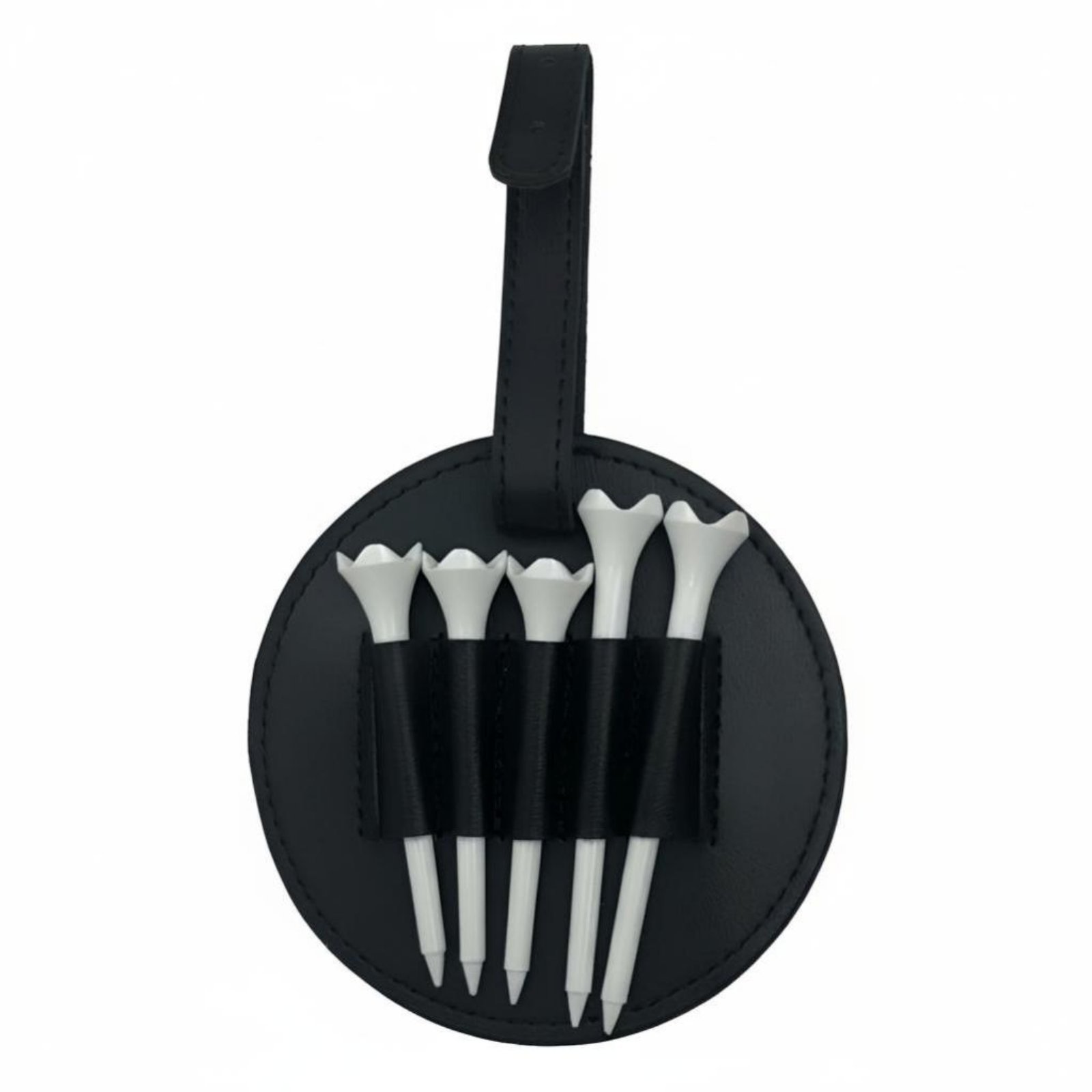 PU Leather Tee Holder Case
