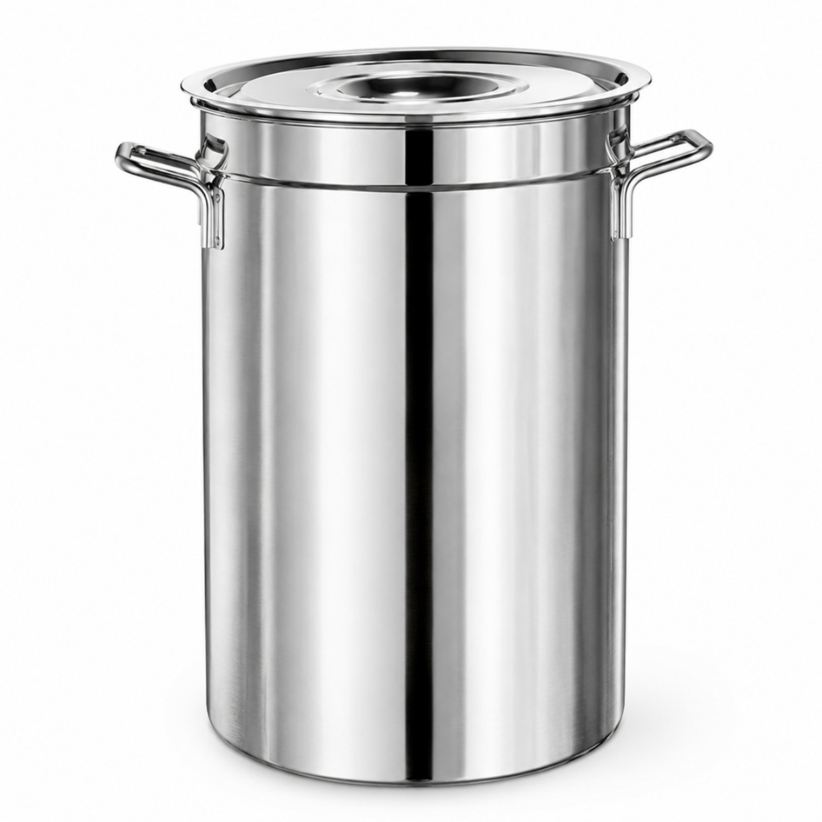Stainless Steel Soup Bucket – 30-50cm, Extra Thick Tall