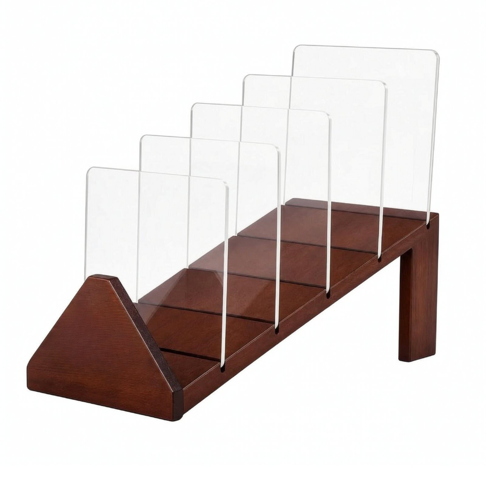 Wooden Vinyl Storage Rack