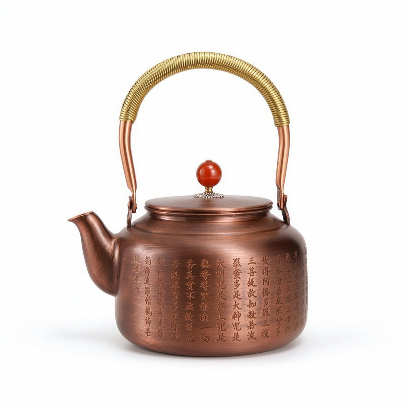 Copper Teapot – Straight Heart Sutra
