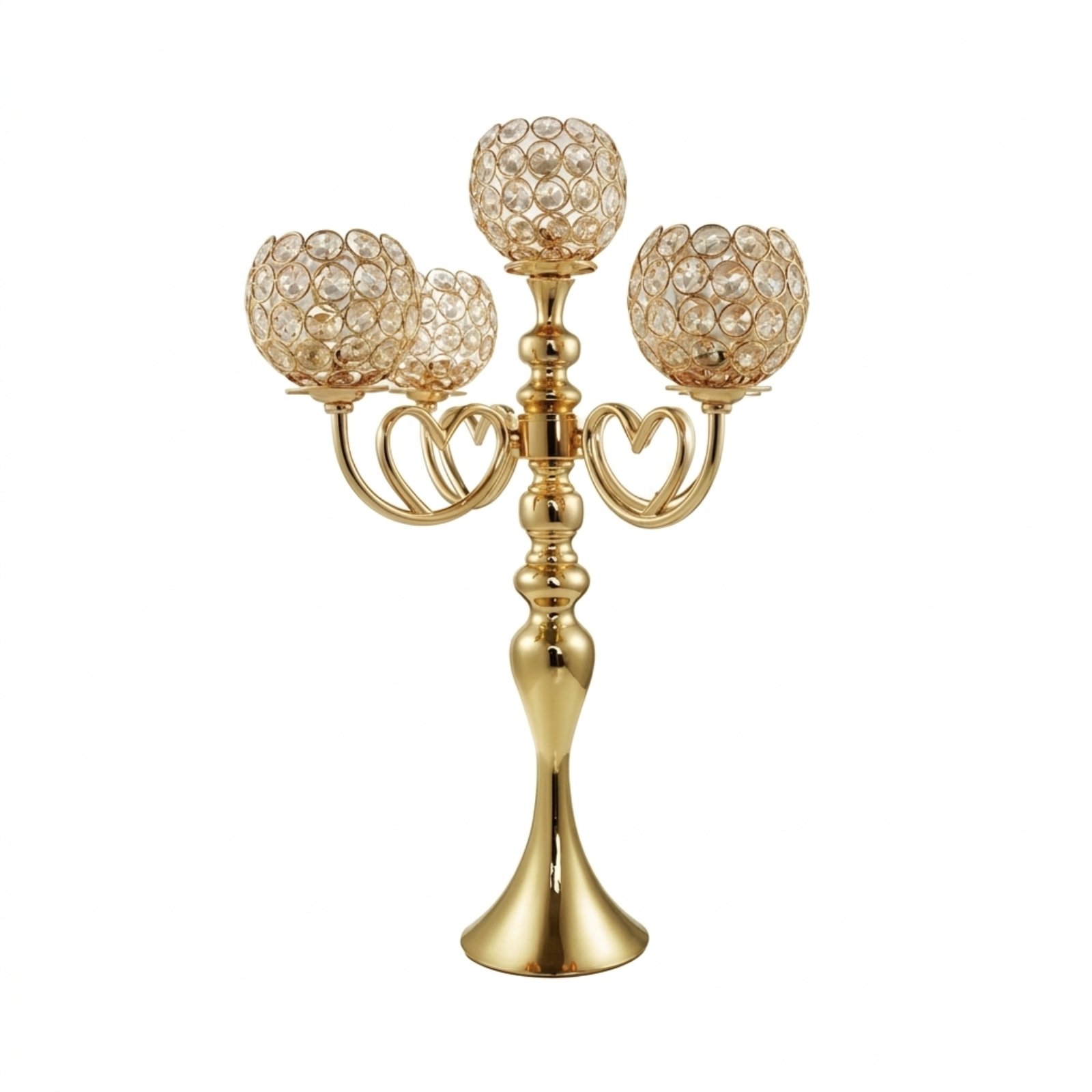 Crystal Bead Candelabra