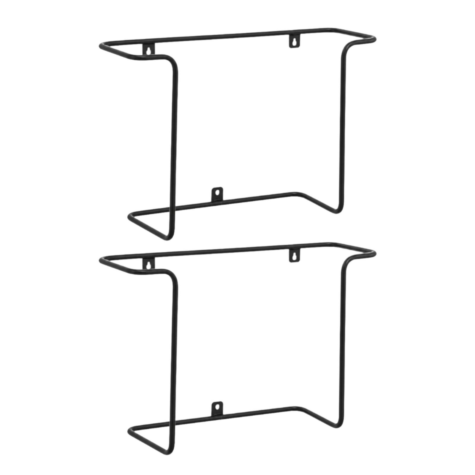 Wall-Mounted Vinyl Records Rack