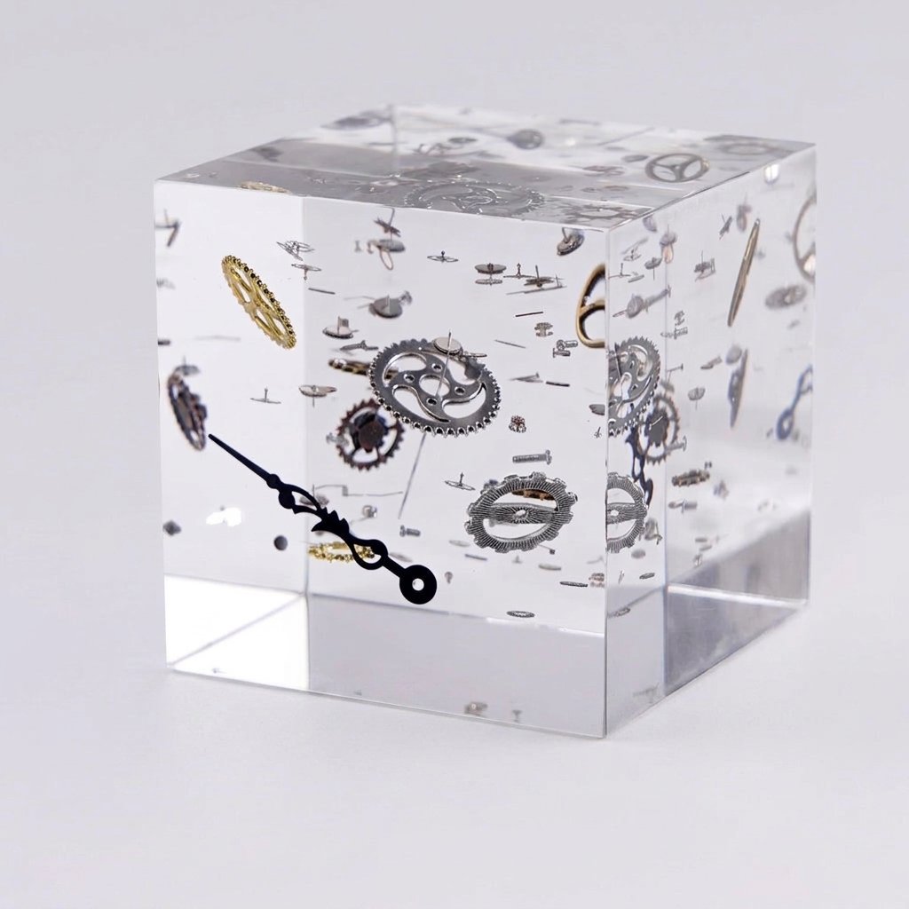 Gear Mechanism Metal Ornament